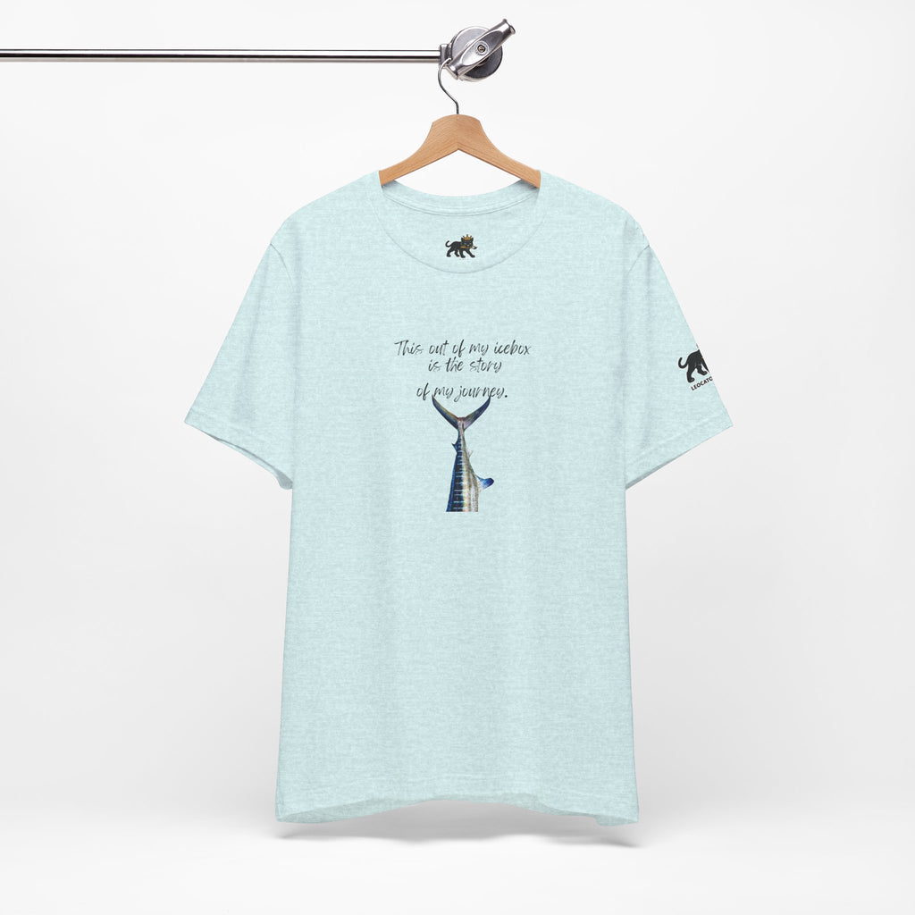 story of my journe  Graphic Tee, Casual Summer Shirt, Marine Life T-Shirt, Gift for Sea Lovers,  high quality