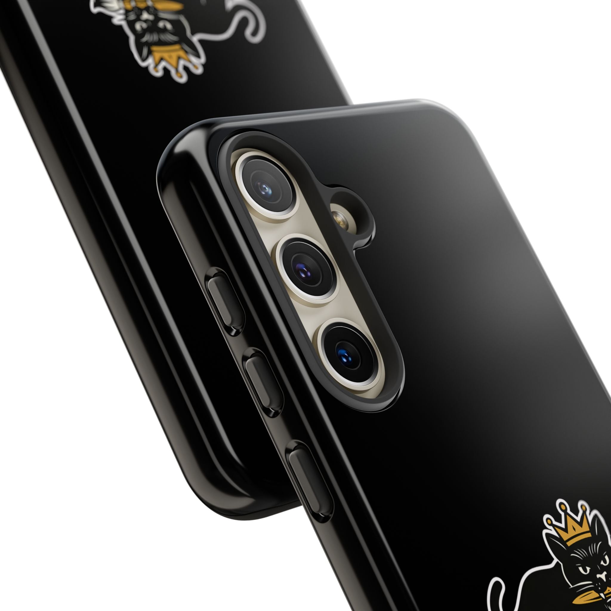 Tough Cases Phone Case, Unique Cat Design, Perfect for Animal Lovers, Gift for Birthdays, Fun Accessory for Everyday Use