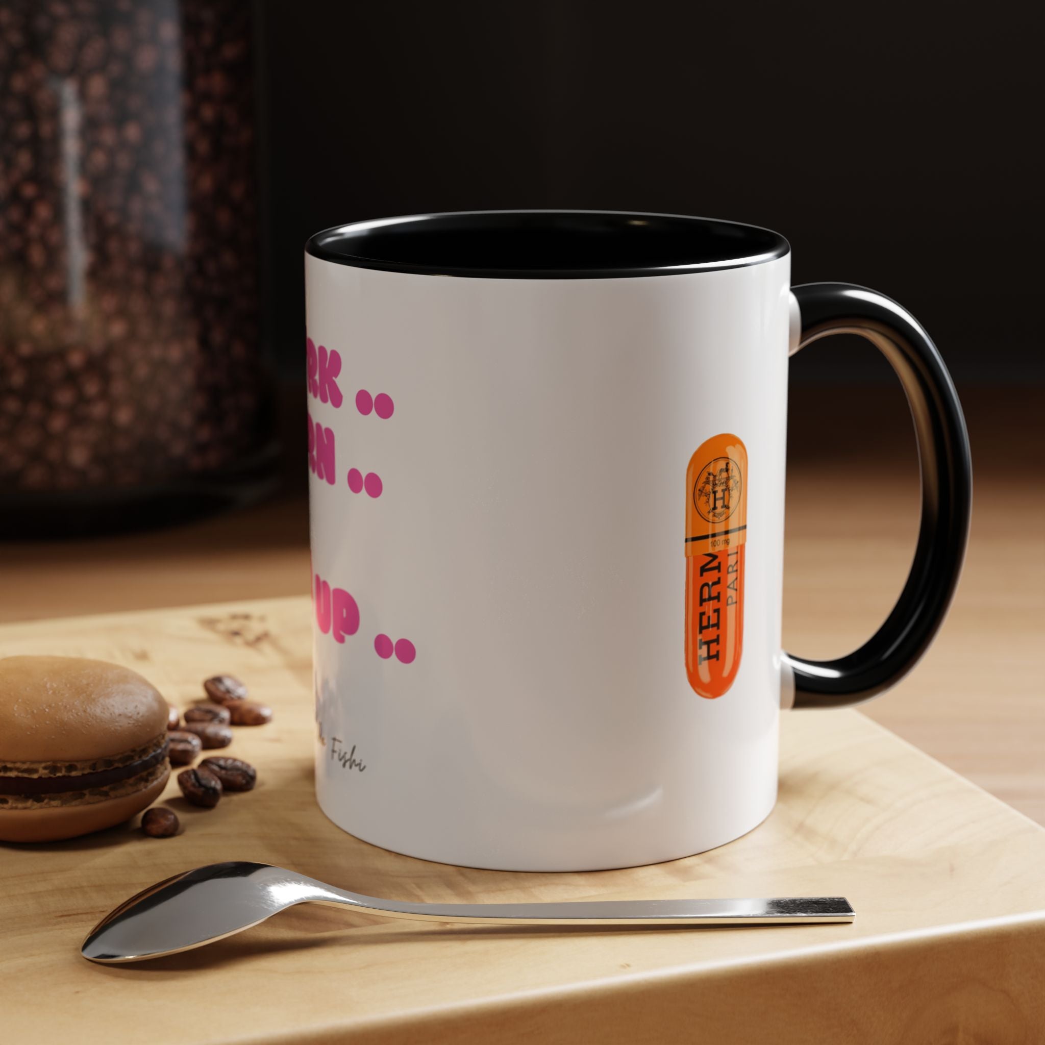 work earn dos up  Coffee Mug (11, 15oz)