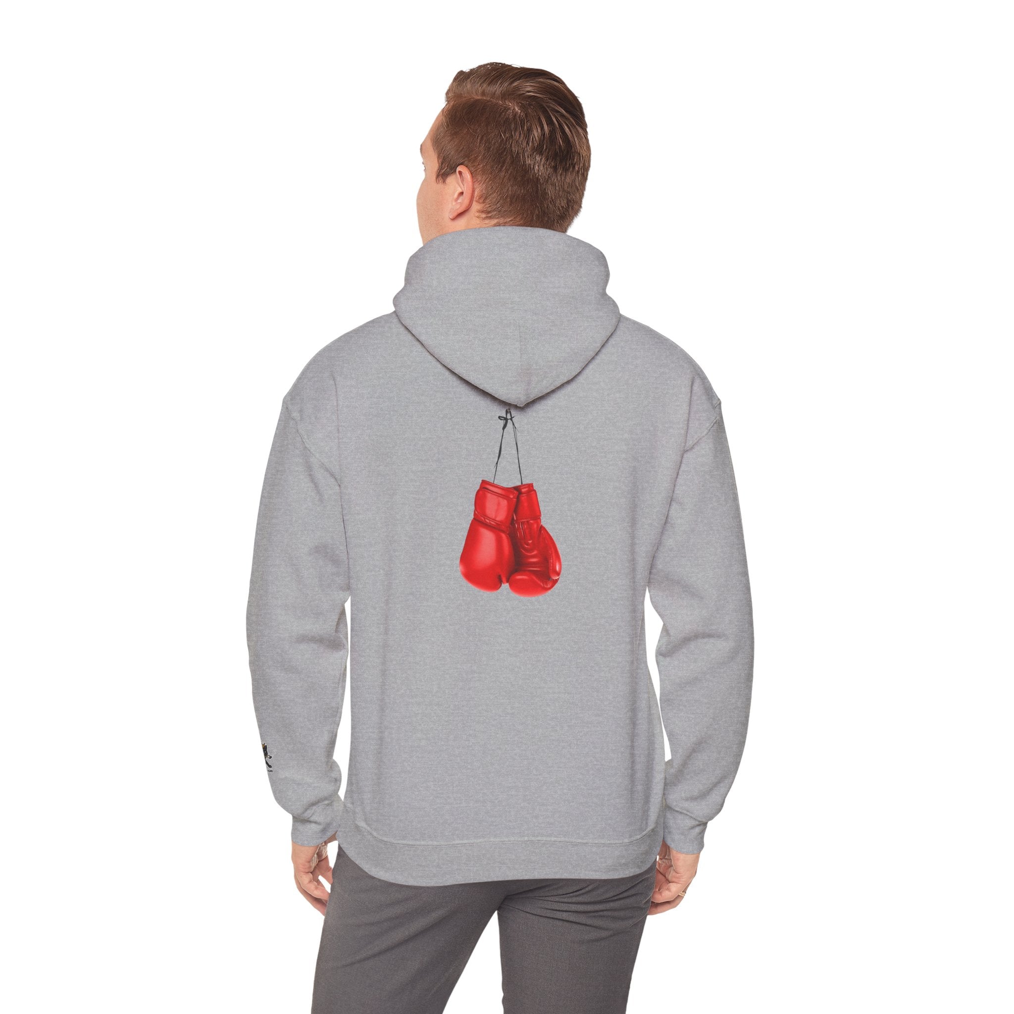 boxing gloves Hooded Sweatshirt, Unisex Casual Hoodie, Perfect Gift for Friends, Inspiring Apparel, Comfortable Daily Wear