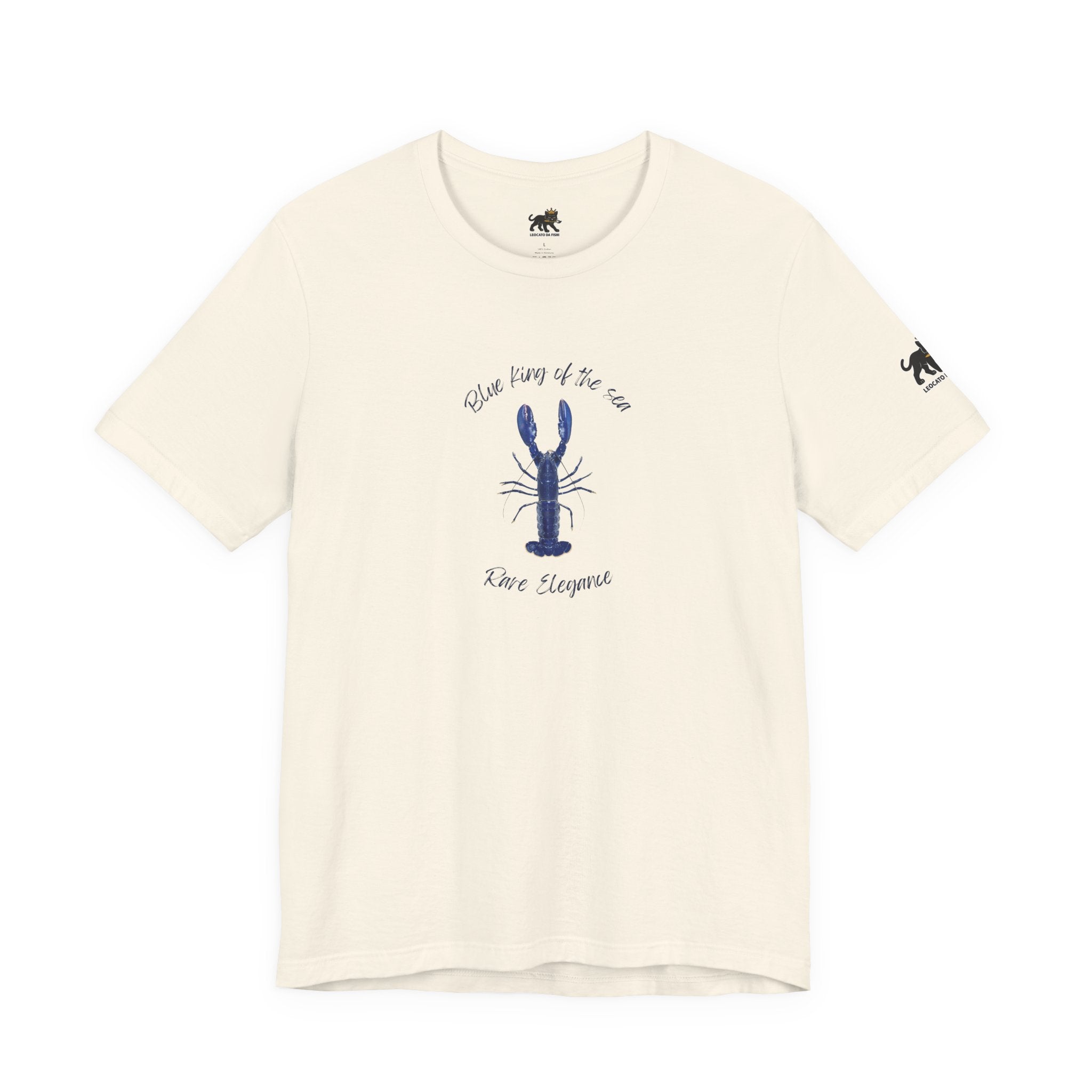 blue king of sea Lobster Graphic Tee, Casual Summer Shirt, Marine Life T-Shirt, Gift for Sea Lovers,  high quality