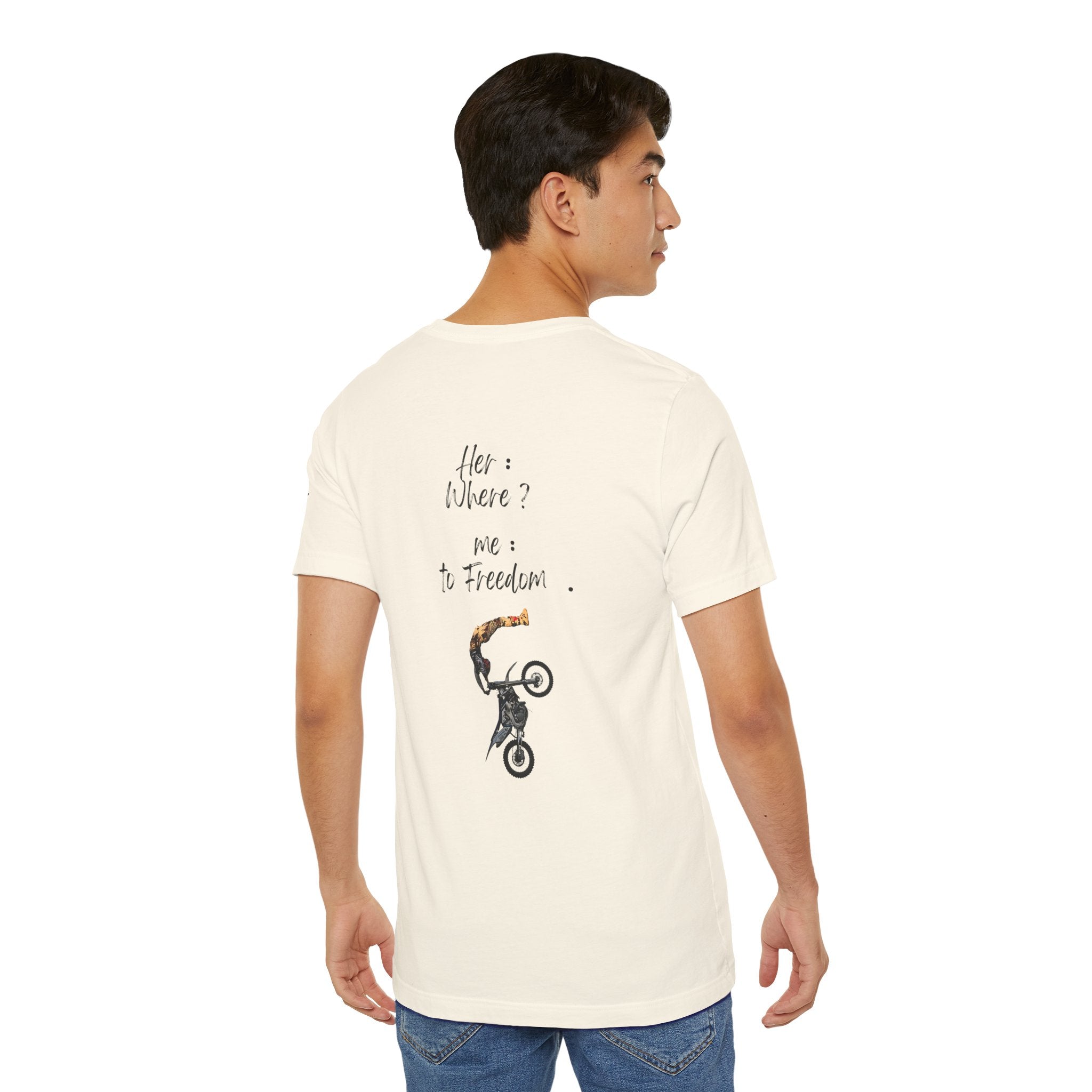 her where ? me to freedom Graphic Tee, Casual Summer Shirt, Marine Life T-Shirt, Gift for Sea Lovers,  high quality