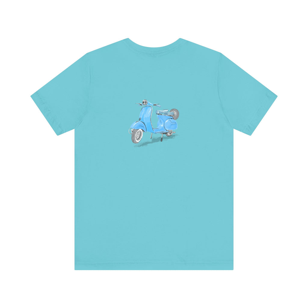 vespa italy  Graphic Tee, Casual Summer Shirt, Marine Life T-Shirt, Gift for Sea Lovers,  high quality