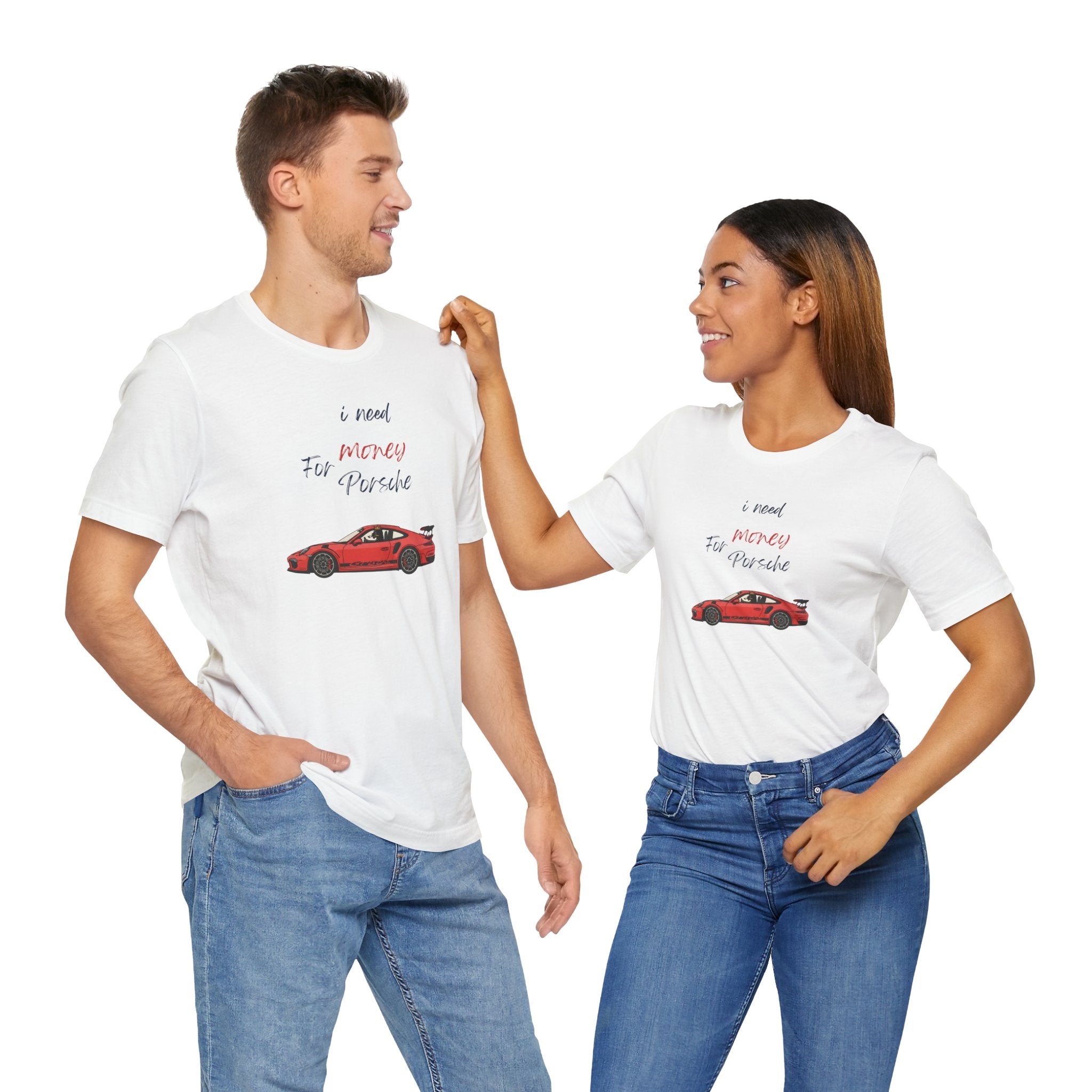 need money for porsche Graphic Tee, Casual Summer Shirt, Marine Life T-Shirt, Gift for Sea Lovers,  high quality