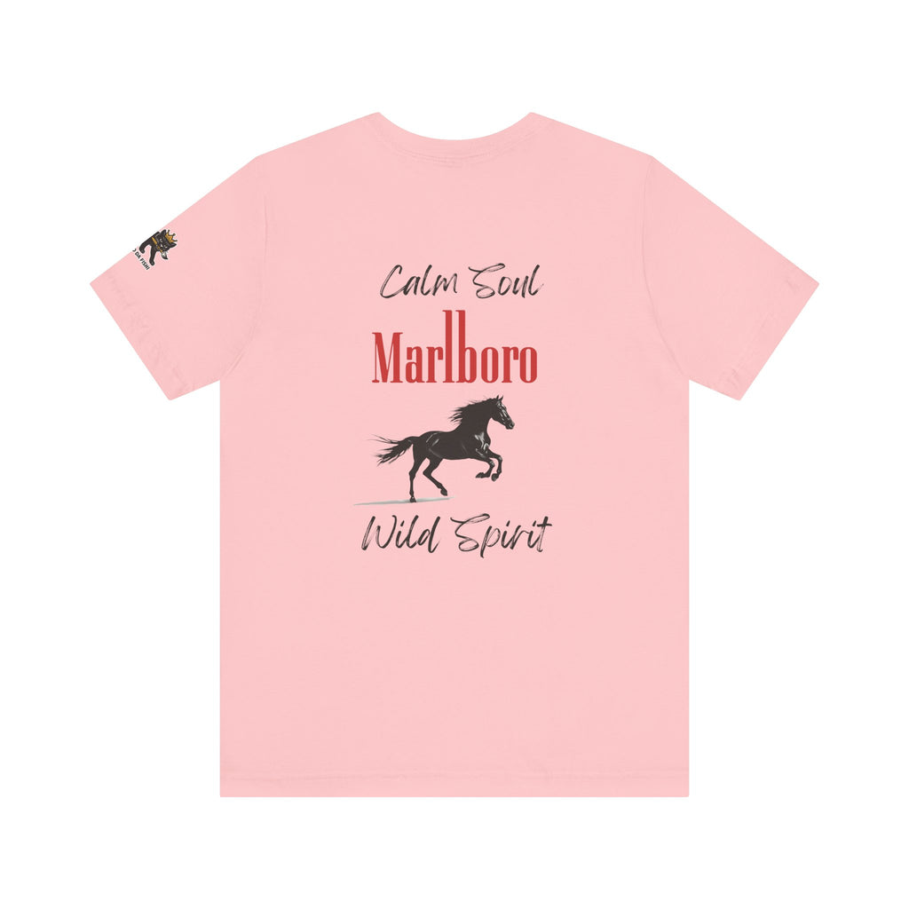 calm soul wild spirit Graphic Tee, Casual Summer Shirt, Marine Life T-Shirt, Gift for Sea Lovers,  high quality