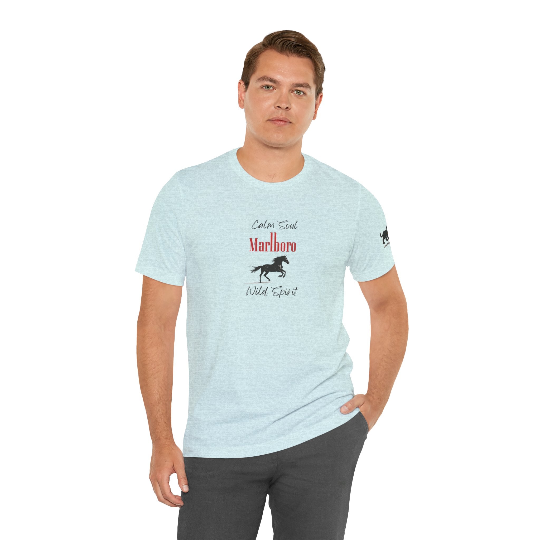 calm soul wild spirit Graphic Tee, Casual Summer Shirt, Marine Life T-Shirt, Gift for Sea Lovers,  high quality
