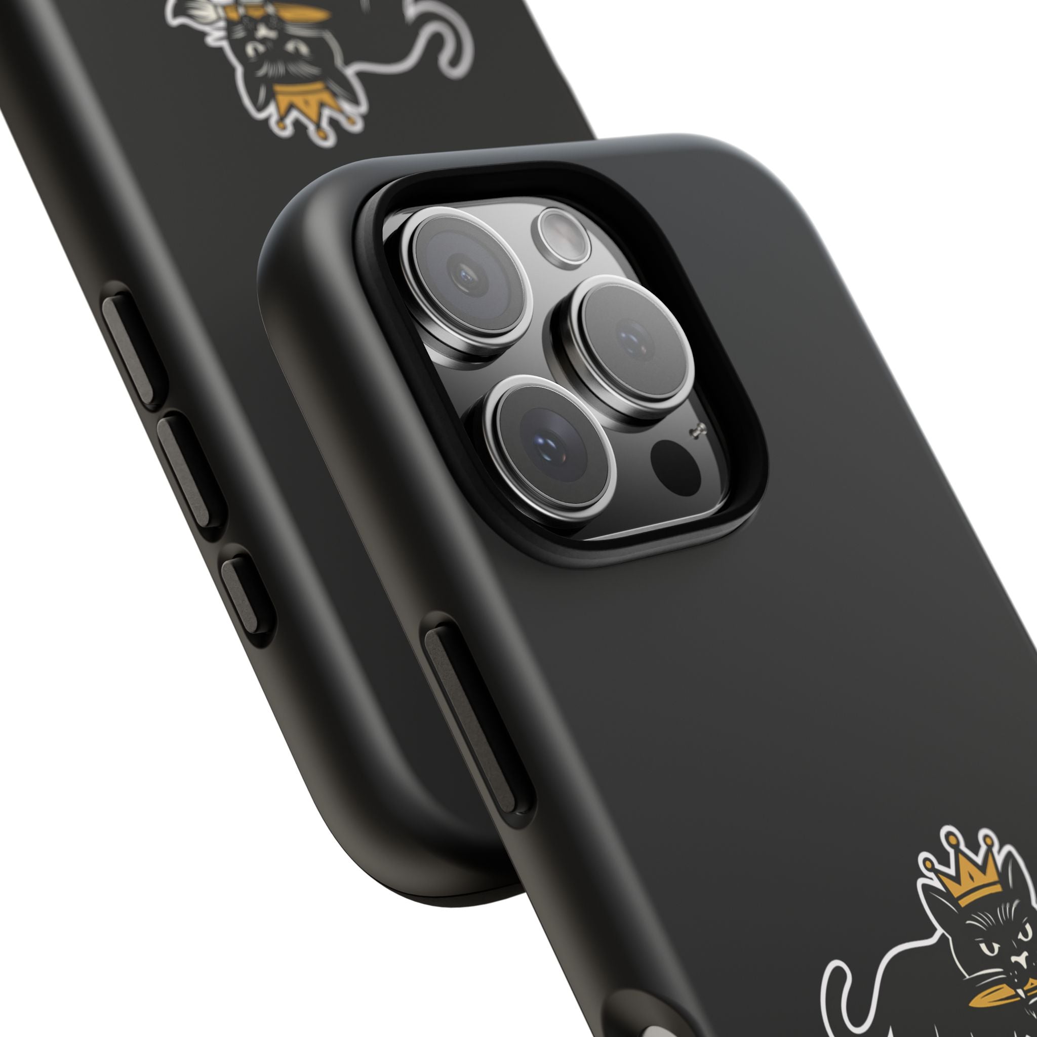 Tough Cases Phone Case, Unique Cat Design, Perfect for Animal Lovers, Gift for Birthdays, Fun Accessory for Everyday Use