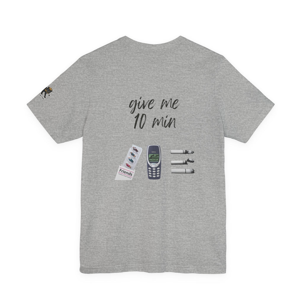 give me 10 min Graphic Tee, Casual Summer Shirt, Marine Life T-Shirt, Gift for Sea Lovers,  high quality