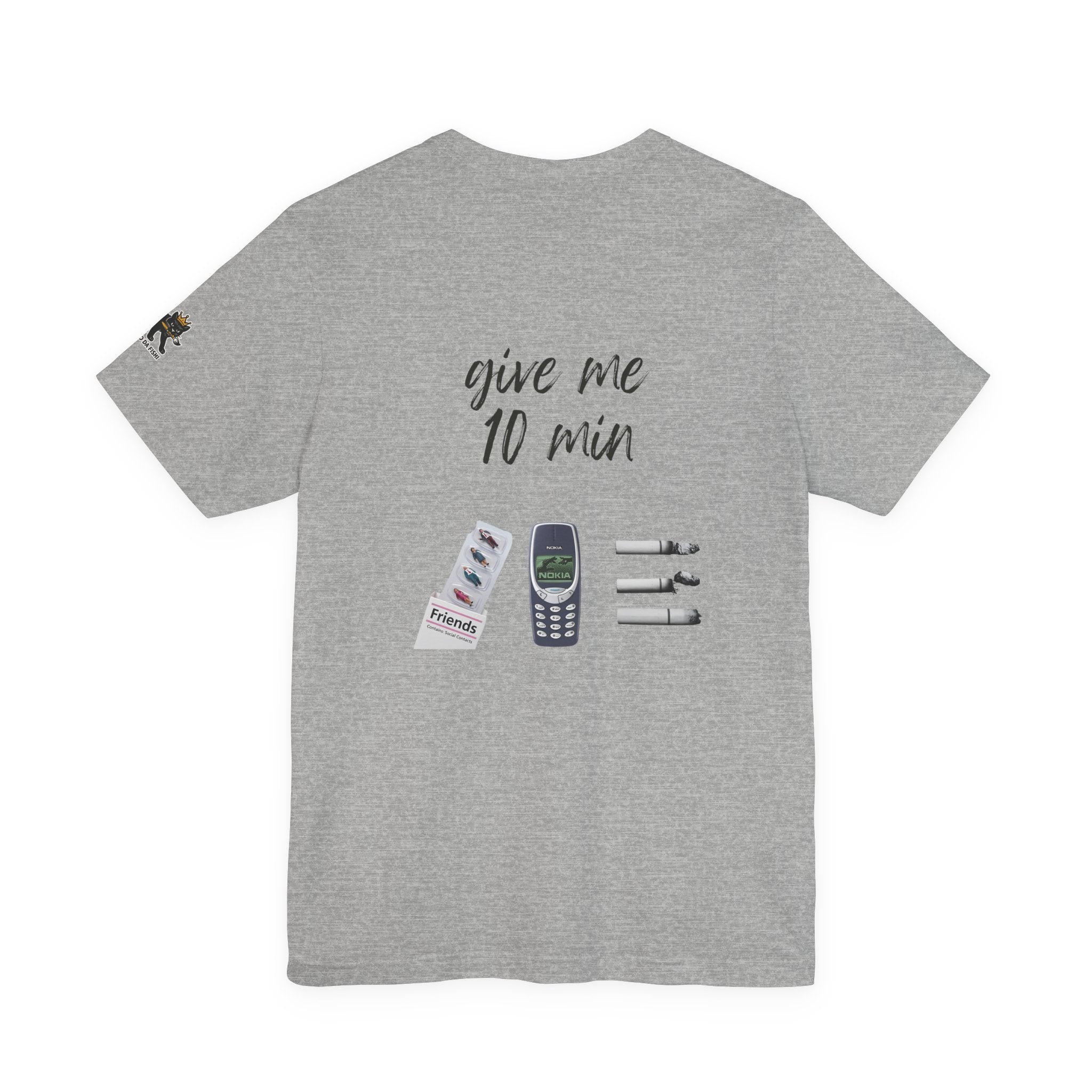 give me 10 min Graphic Tee, Casual Summer Shirt, Marine Life T-Shirt, Gift for Sea Lovers,  high quality