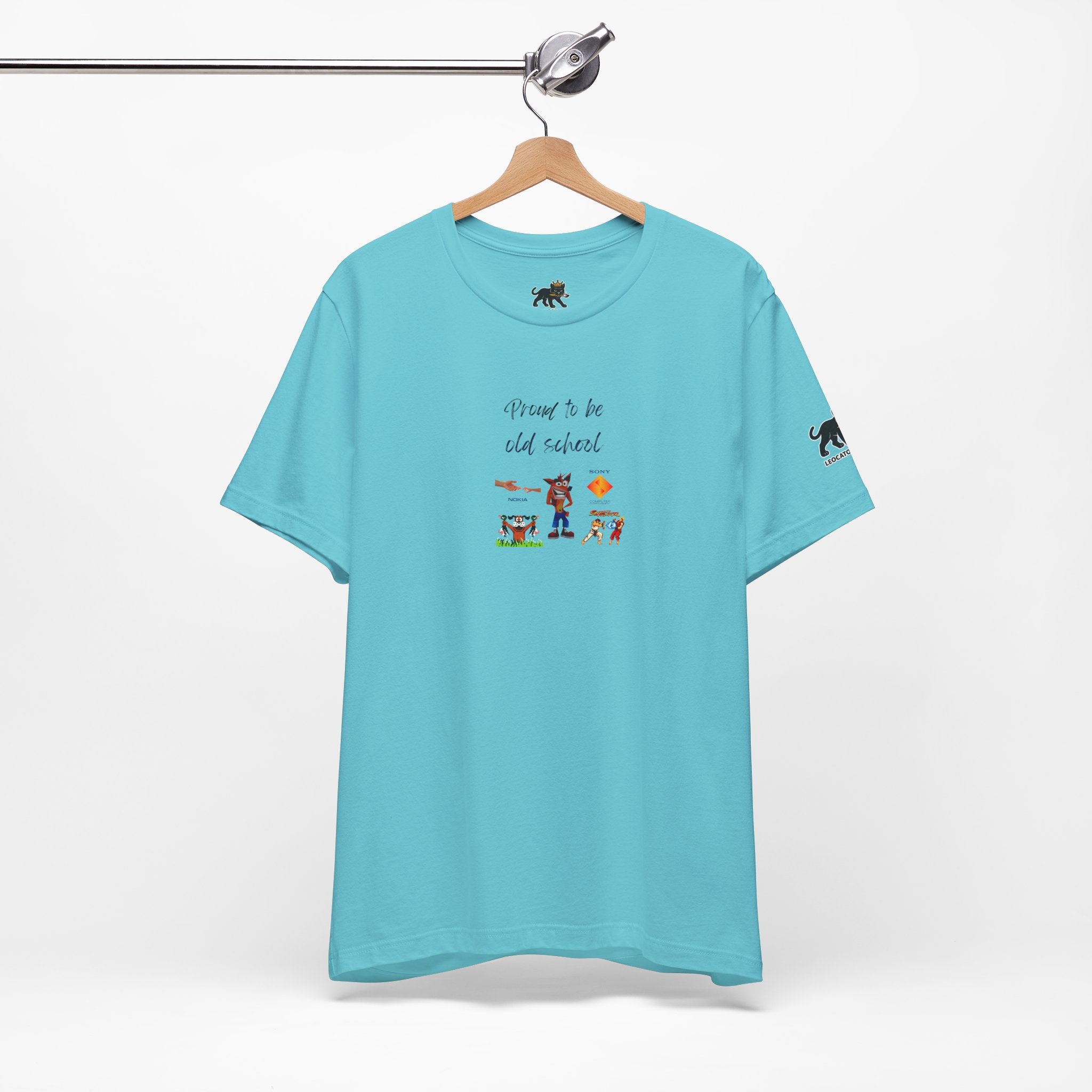 proud to be old school   Graphic Tee, Casual Summer Shirt, Marine Life T-Shirt, Gift for Sea Lovers,  high quality