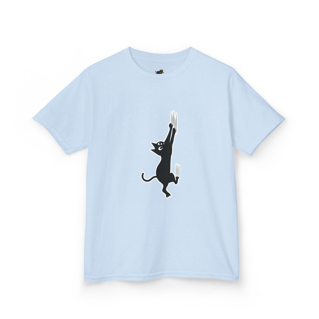 Playful Cat Kids Tee - Cute Cotton T-Shirt,