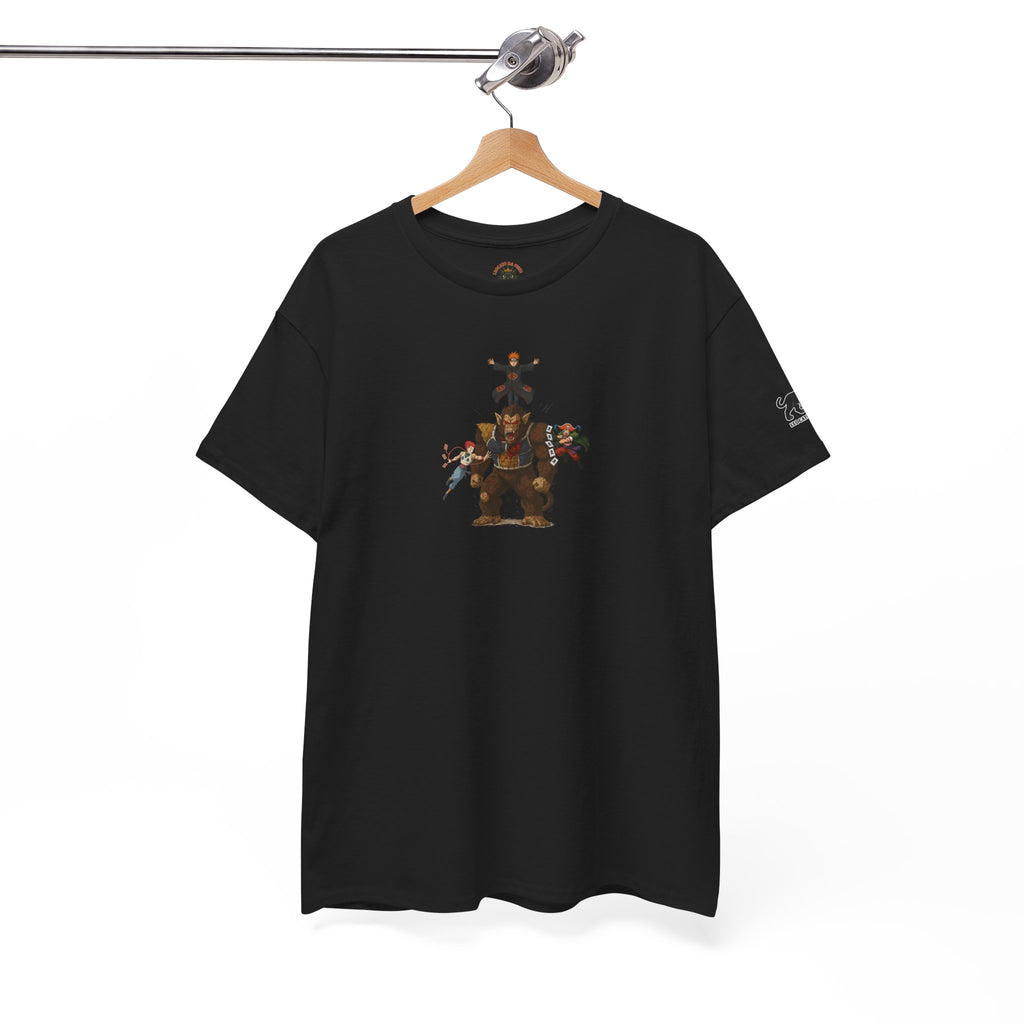 fight war Vintage Hero Graphic Tee, Unisex Casual T-Shirt, Fun Character Tee, Perfect Gift for Comics Fans, Unique Everyday Wear