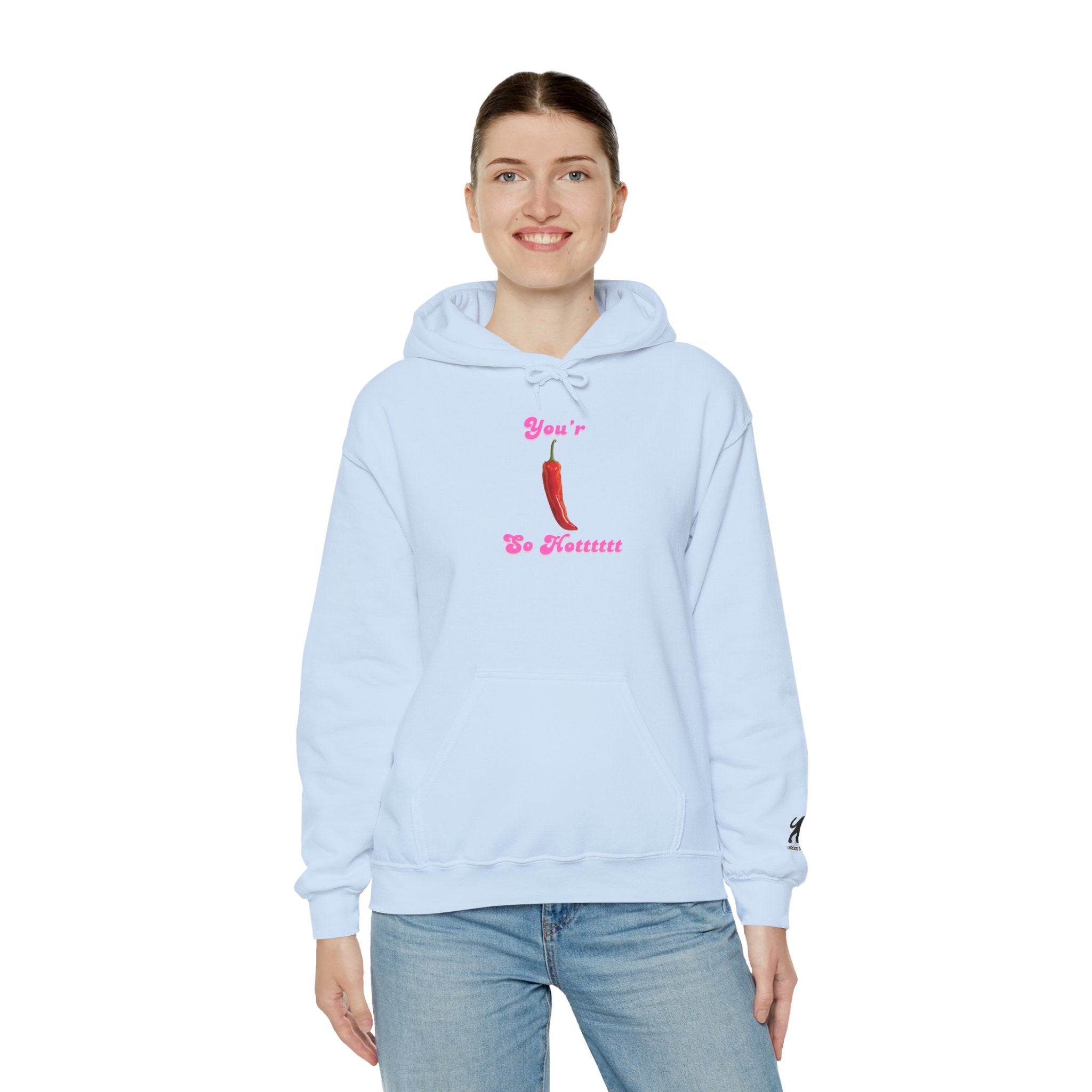 your so hot Hoodie, Fun Gift for Friends, Trendy Unisex Sweatshirt, Cute Casual Wear, Birthday Party Attire, Streetwear Fashion