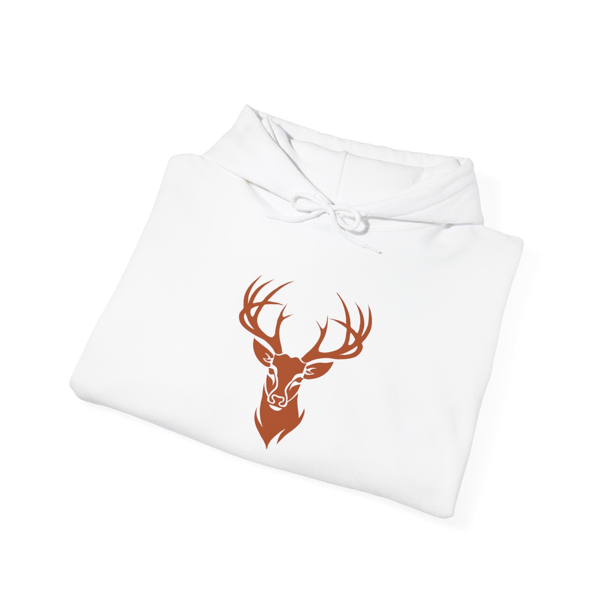 deer head Hooded Sweatshirt, Unisex Casual Hoodie