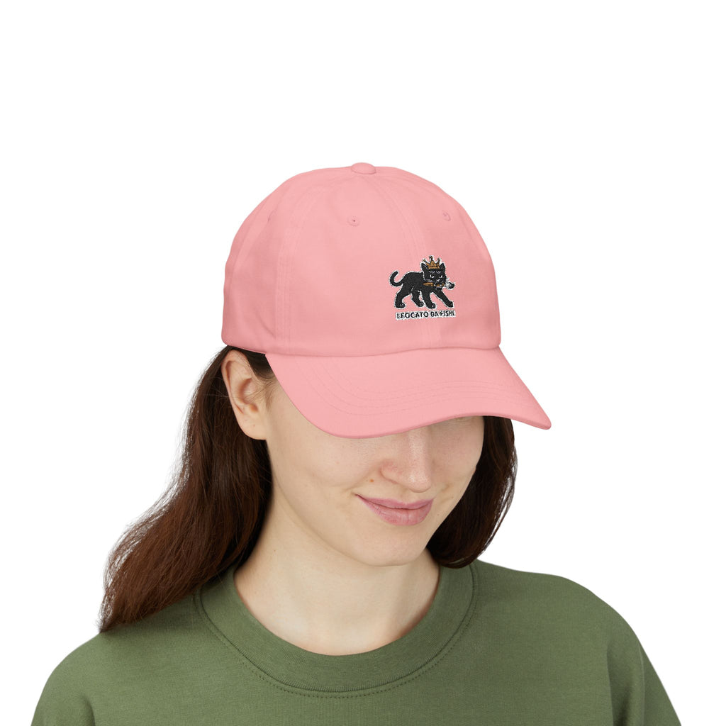 leocato da fishi hat ,  Stylish Baseball Hat, Perfect Gift for Dads, Casual Wear, Outdoor Adventures, Fishing Events