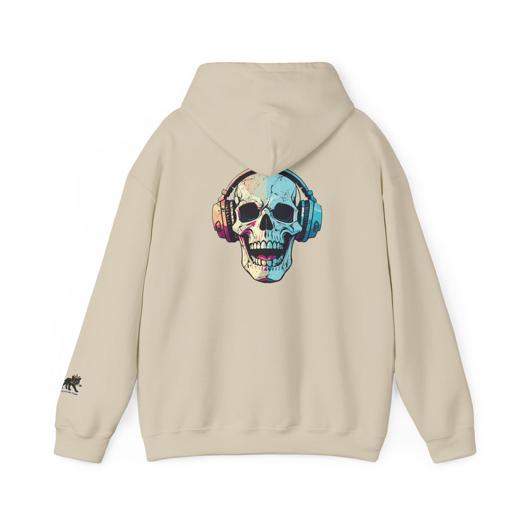 skull music Hooded Sweatshirt