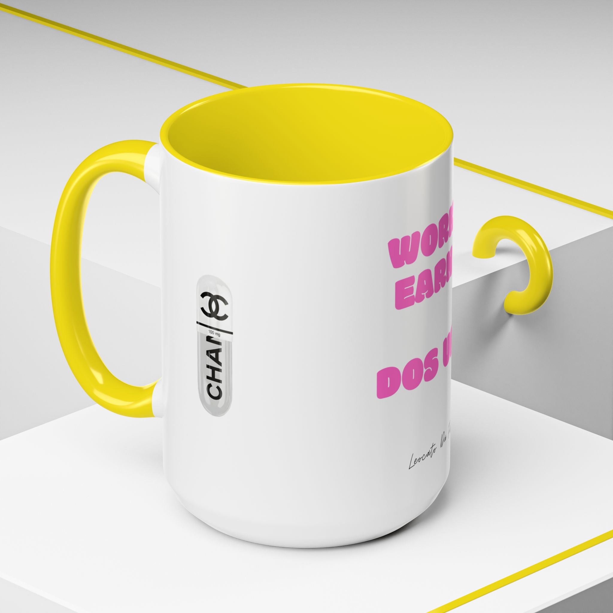 work earn dos up  Coffee Mug (11, 15oz)