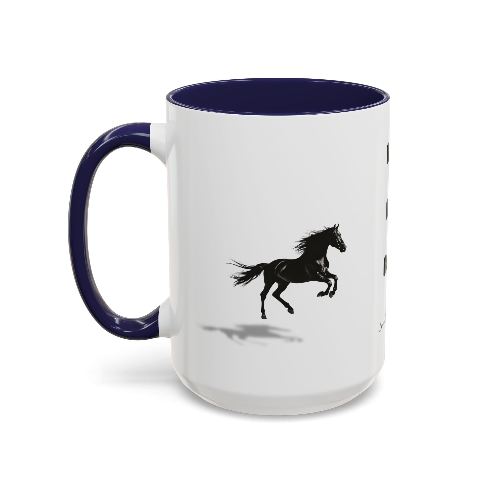 horse rise run  Coffee Mug (11, 15oz)