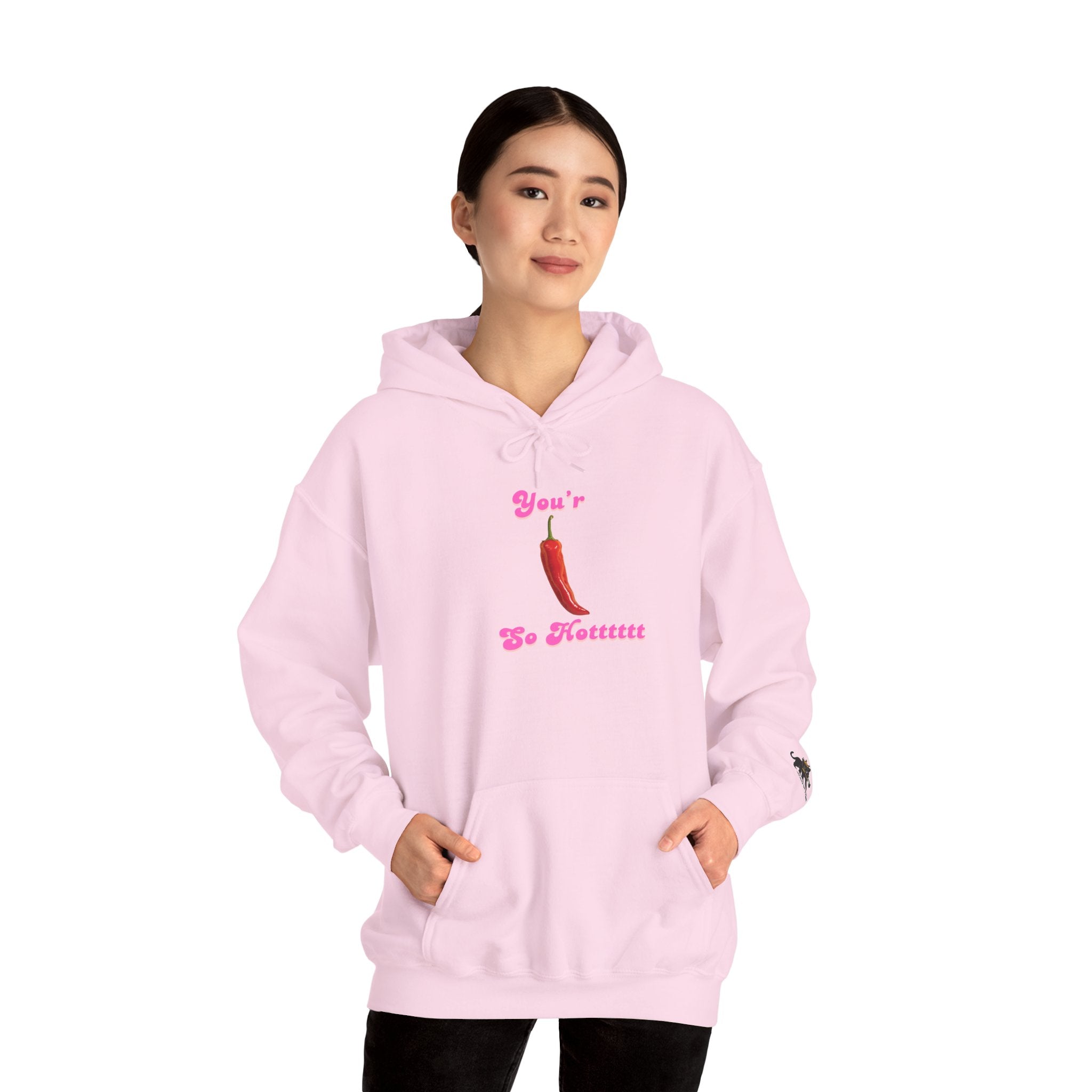 your so hot Hoodie, Fun Gift for Friends, Trendy Unisex Sweatshirt, Cute Casual Wear, Birthday Party Attire, Streetwear Fashion