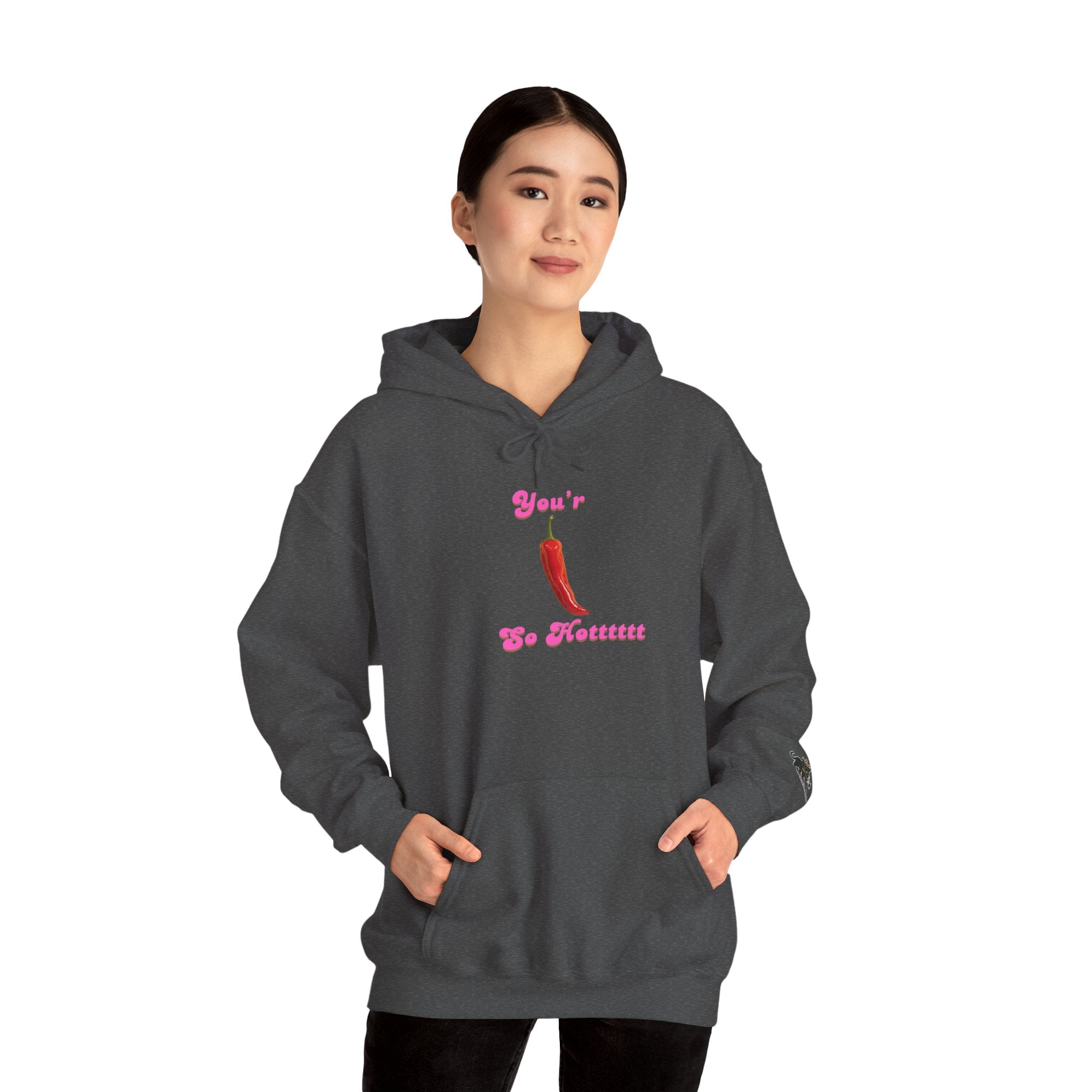 your so hot Hoodie, Fun Gift for Friends, Trendy Unisex Sweatshirt, Cute Casual Wear, Birthday Party Attire, Streetwear Fashion