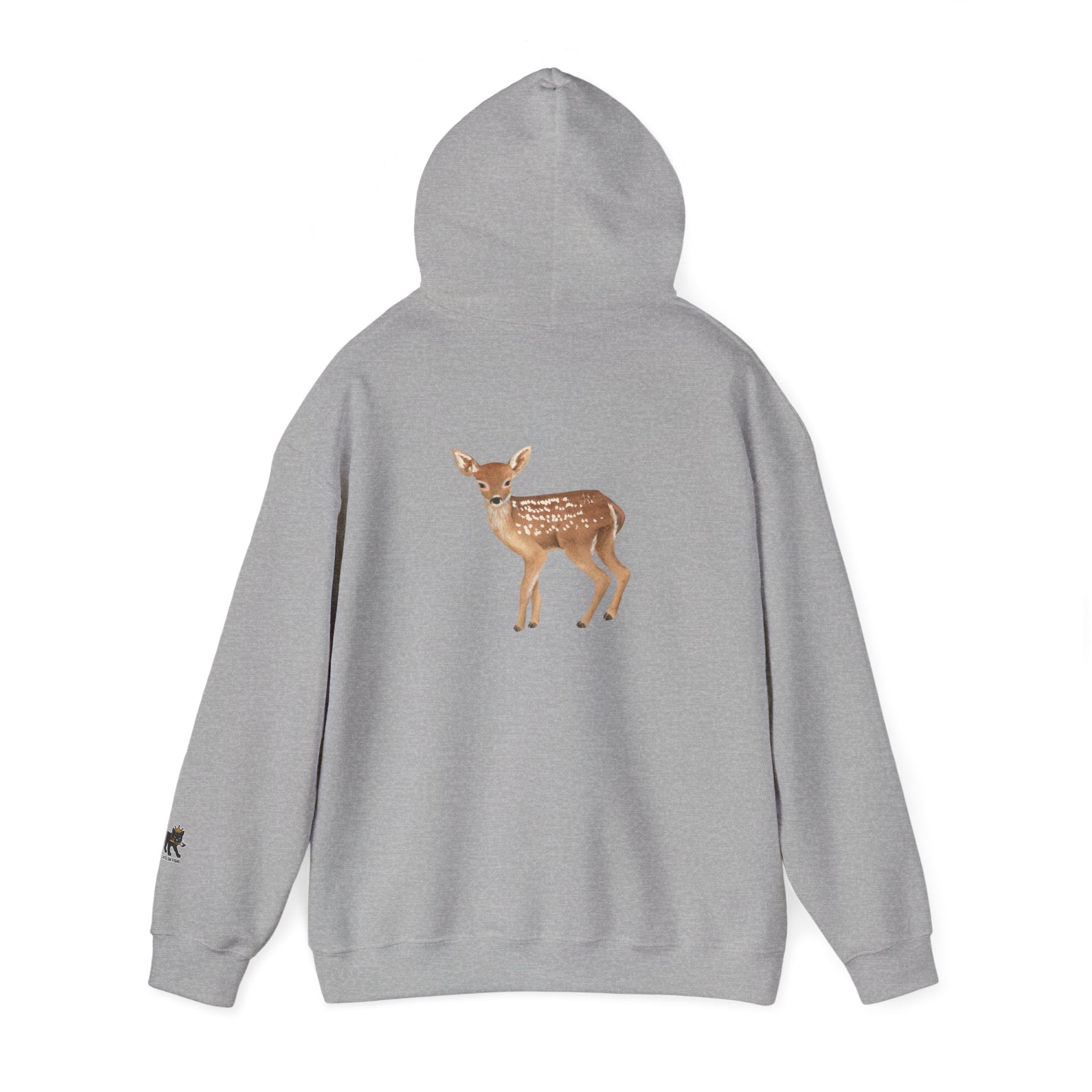 deer Hooded Sweatshirt, Unisex Casual Hoodie, Perfect Gift for Friends, Inspiring Apparel, Comfortable Daily Wear