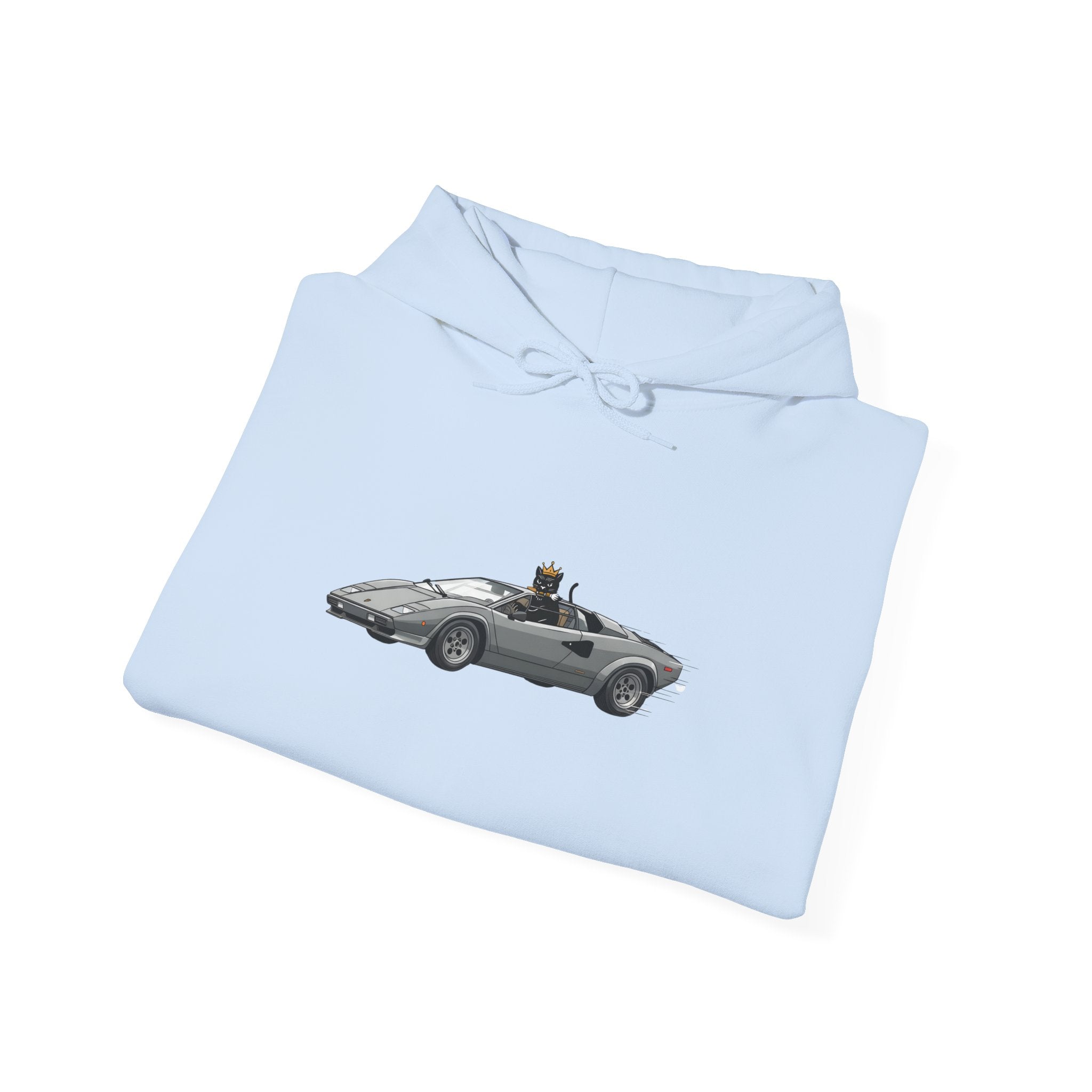 Lamborghini Countach Turbo Hooded Sweatshirt,