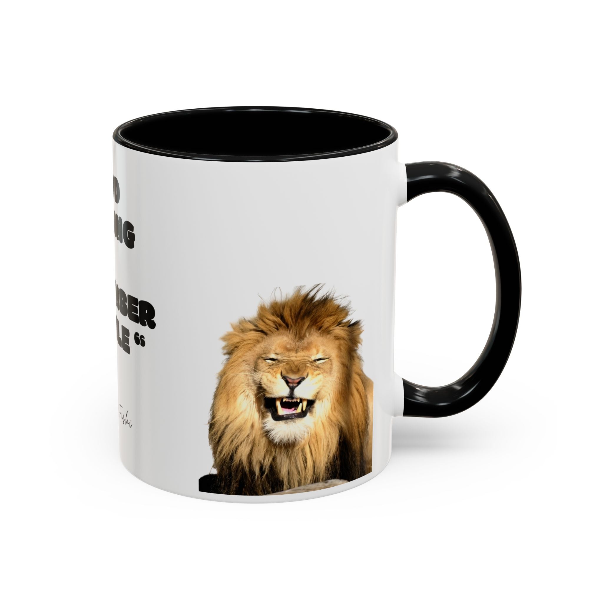 lion smile  Coffee Mug (11, 15oz)