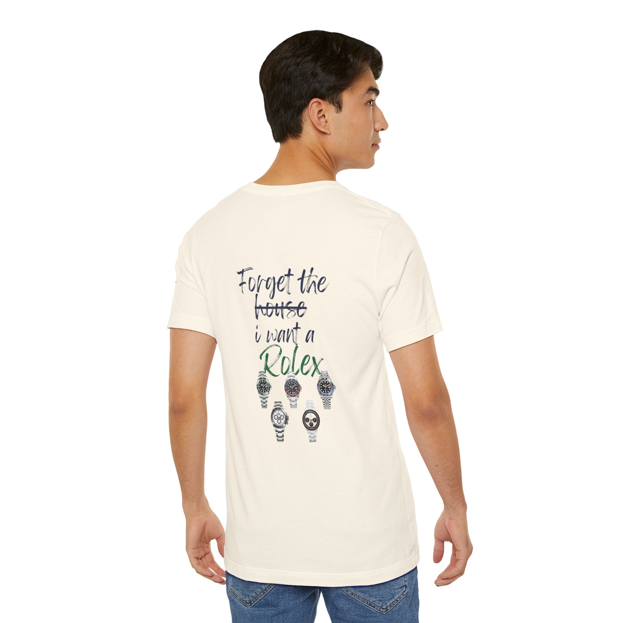 forget i want rolex Graphic Tee, Casual Summer Shirt, Marine Life T-Shirt, Gift for Sea Lovers,  high quality