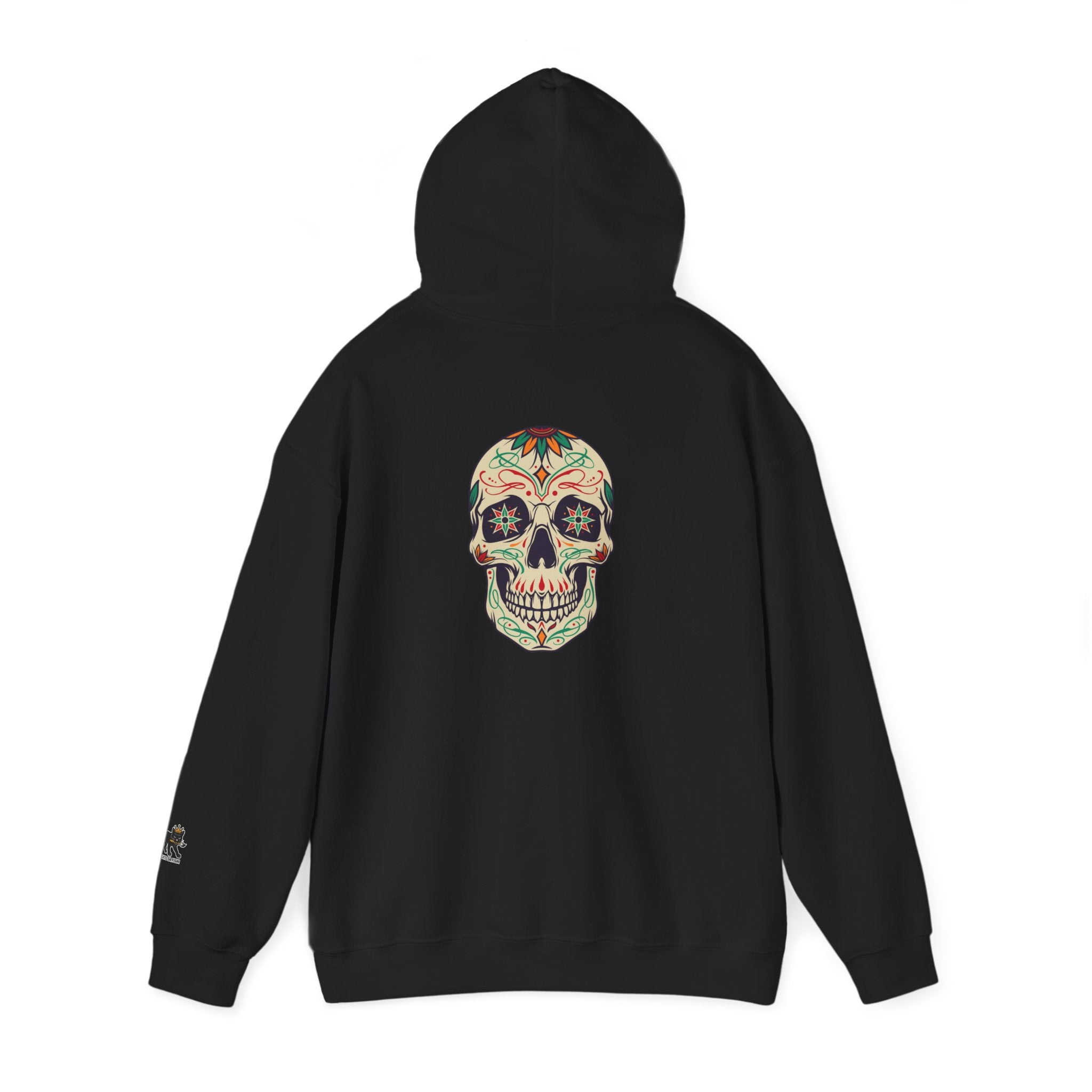 skull Hooded Sweatshirt, Unisex Casual Hoodie, Perfect Gift for Friends, Inspiring Apparel, Comfortable Daily Wear