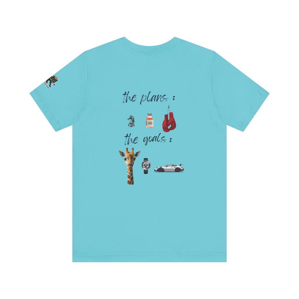 the plans ? the goals ?  Graphic Tee, Casual Summer Shirt, Marine Life T-Shirt, Gift for Sea Lovers,  high quality