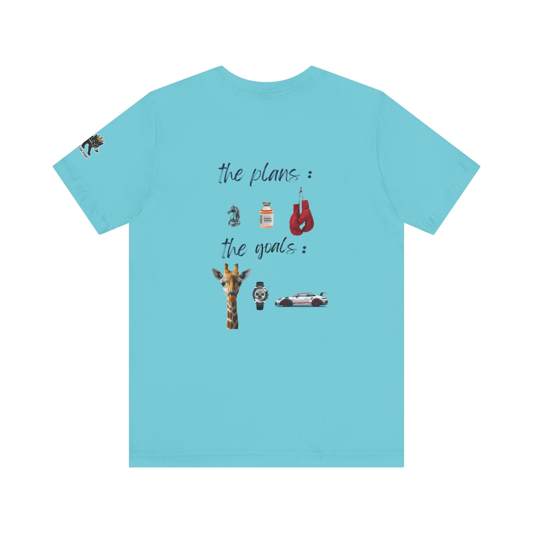 the plans ? the goals ?  Graphic Tee, Casual Summer Shirt, Marine Life T-Shirt, Gift for Sea Lovers,  high quality