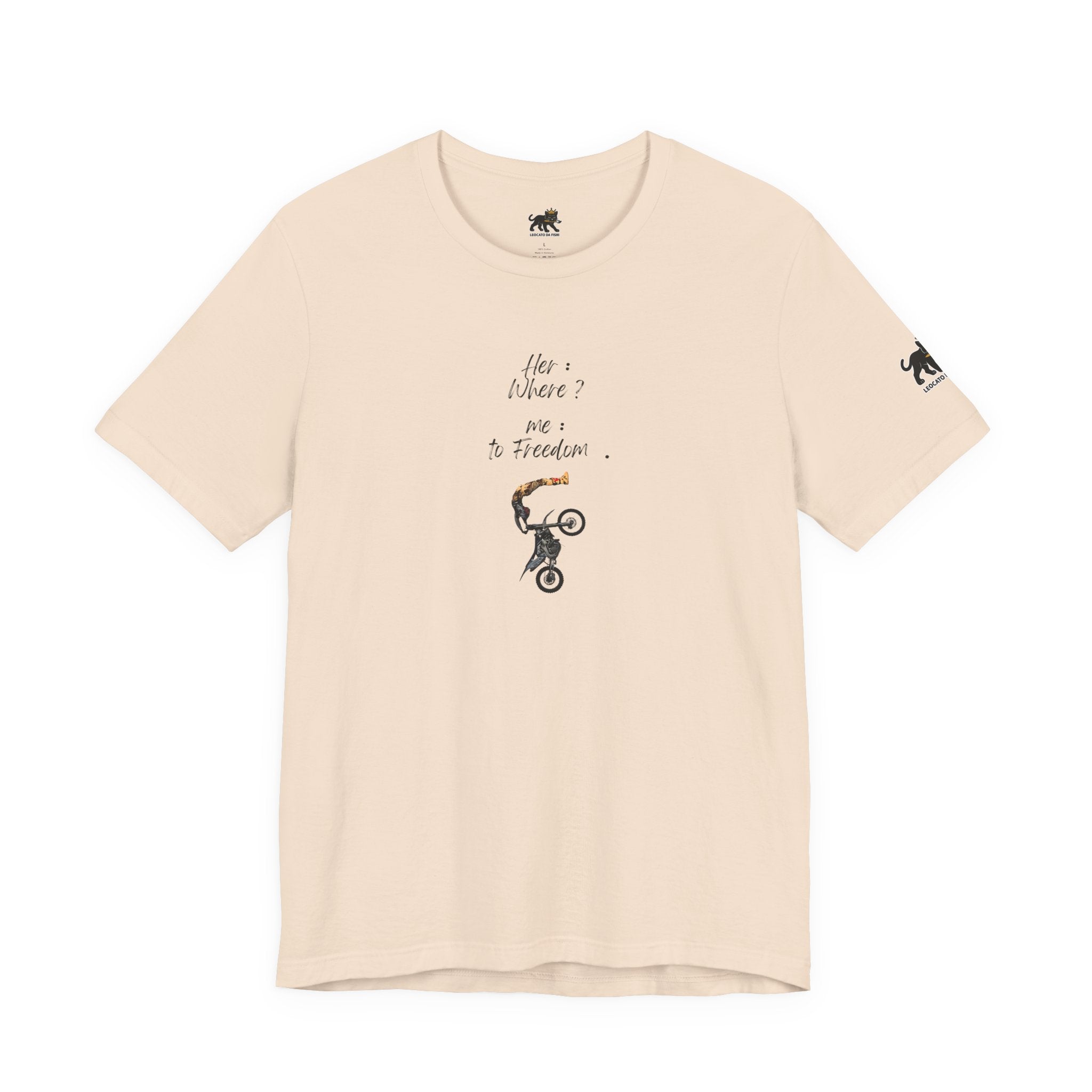 her where ? me to freedom Graphic Tee, Casual Summer Shirt, Marine Life T-Shirt, Gift for Sea Lovers,  high quality
