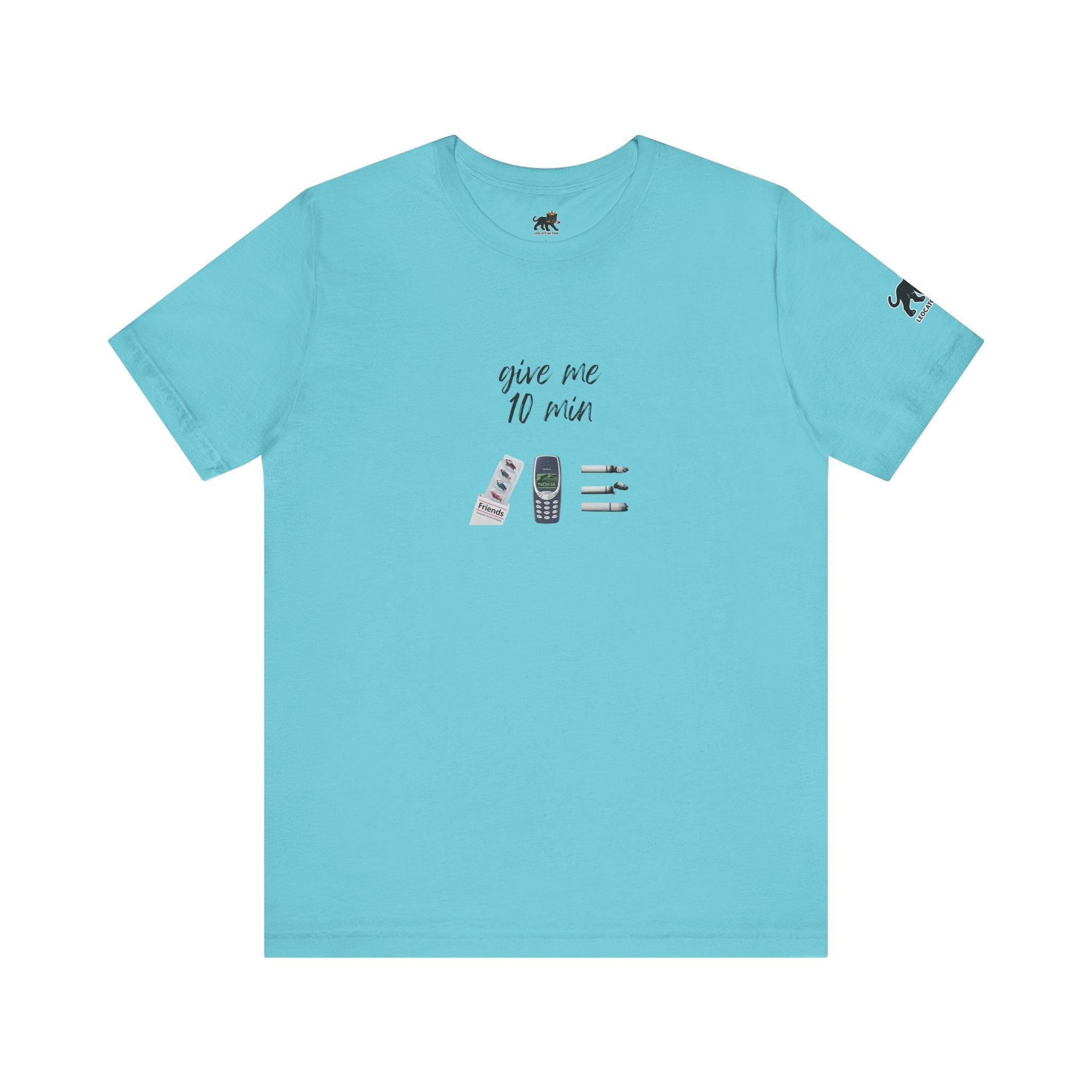 give me 10 min Graphic Tee, Casual Summer Shirt, Marine Life T-Shirt, Gift for Sea Lovers,  high quality