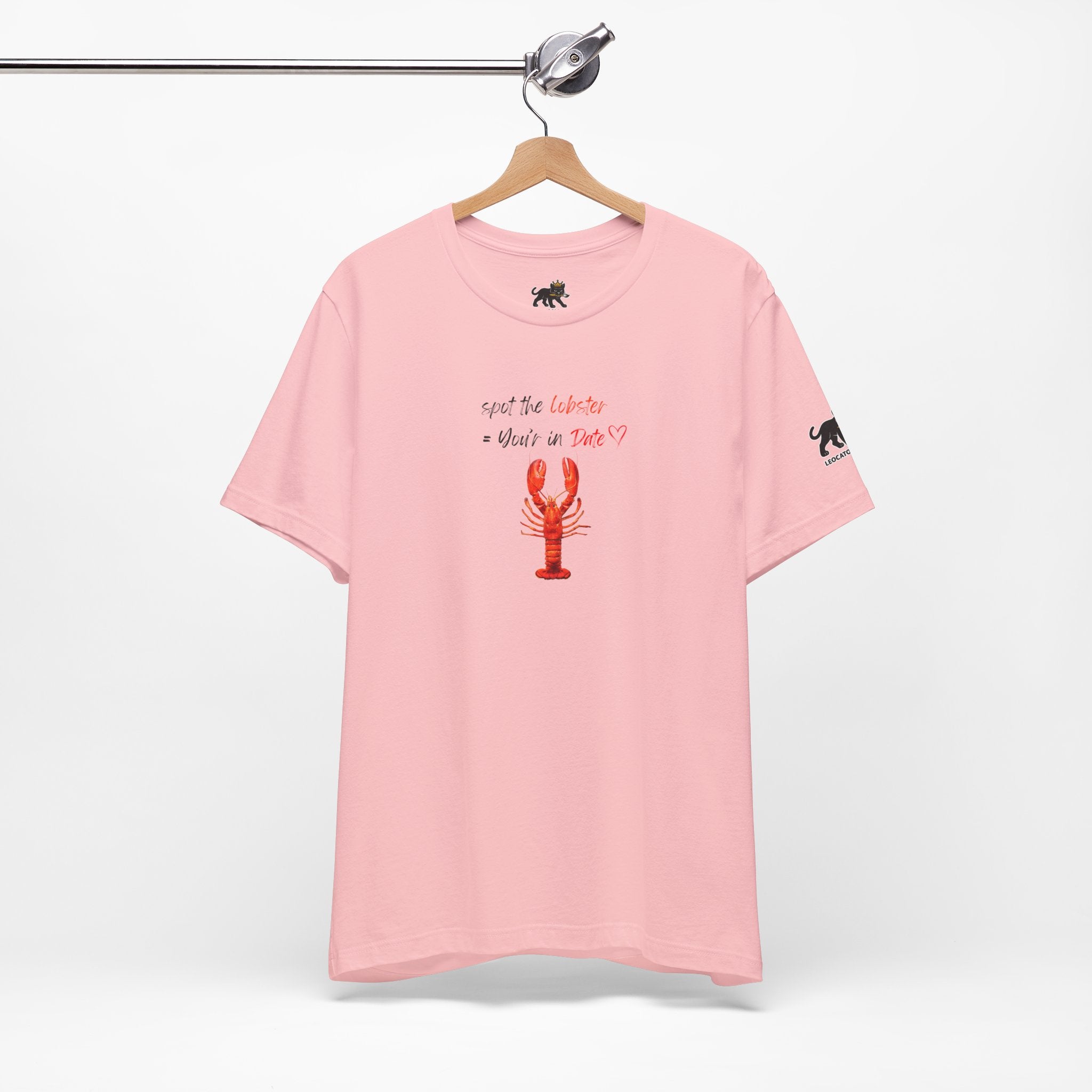 spot the  lobster your in date Graphic Tee, Casual Summer Shirt, Marine Life T-Shirt, Gift for Sea Lovers,  high quality