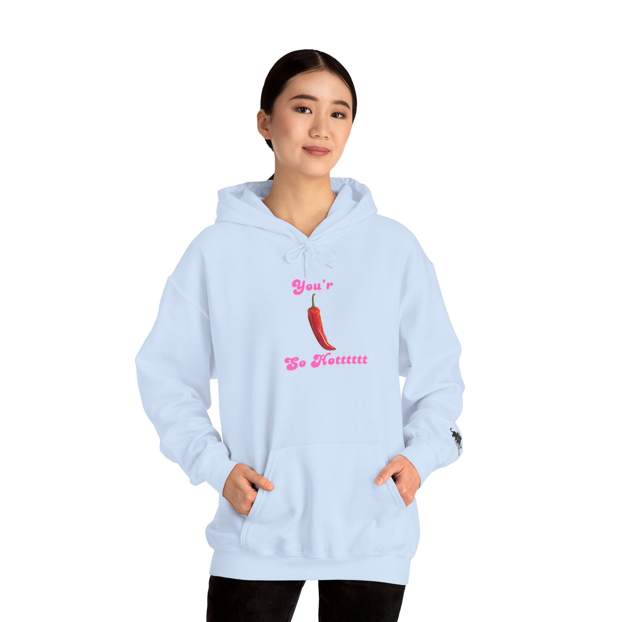 your so hot Hoodie, Fun Gift for Friends, Trendy Unisex Sweatshirt, Cute Casual Wear, Birthday Party Attire, Streetwear Fashion