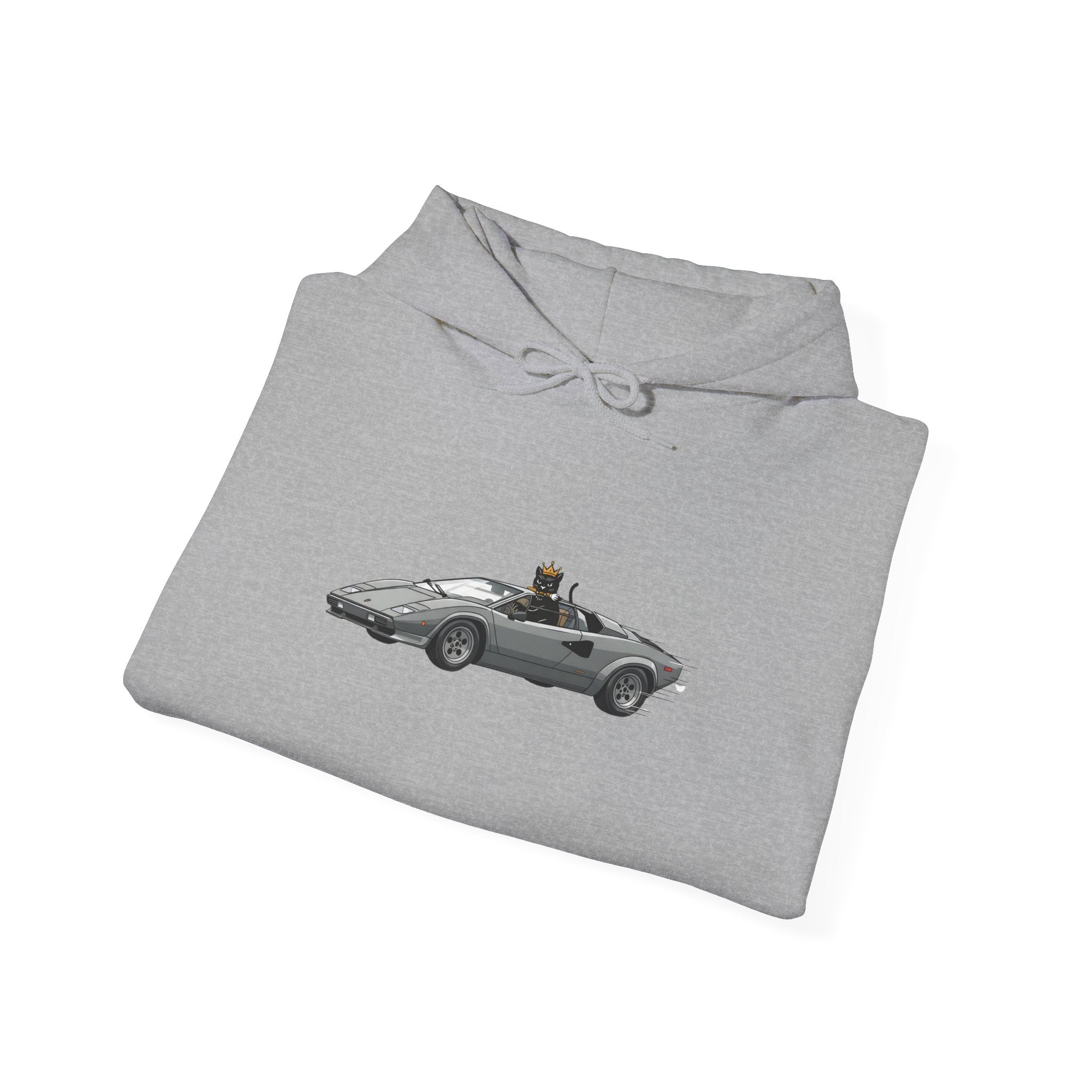 Lamborghini Countach Turbo Hooded Sweatshirt,