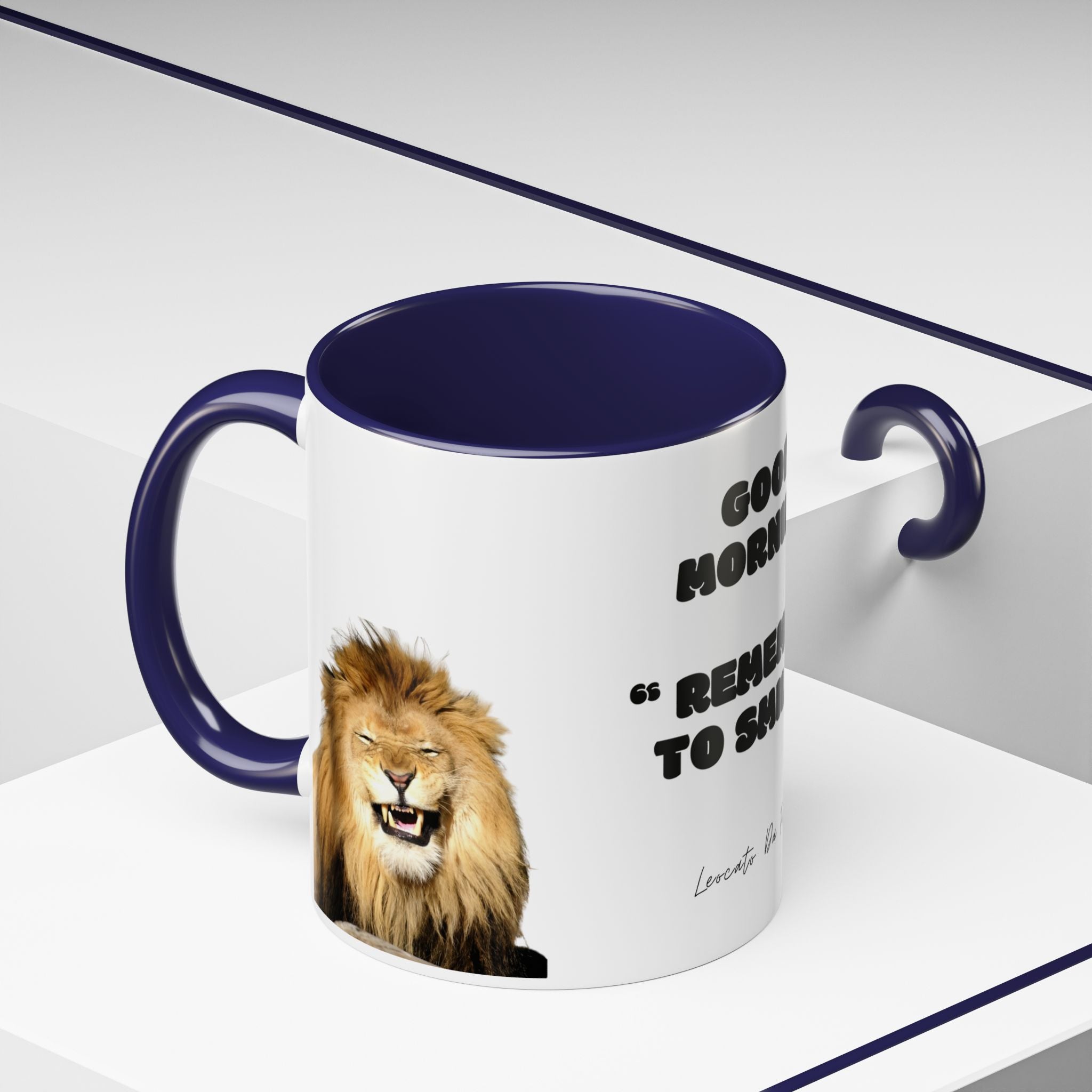 lion smile  Coffee Mug (11, 15oz)