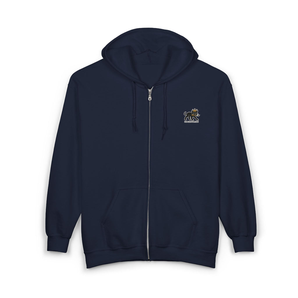 pain : no pain on gain Unisex Heavy Blend™ Full Zip Hooded Sweatshirt