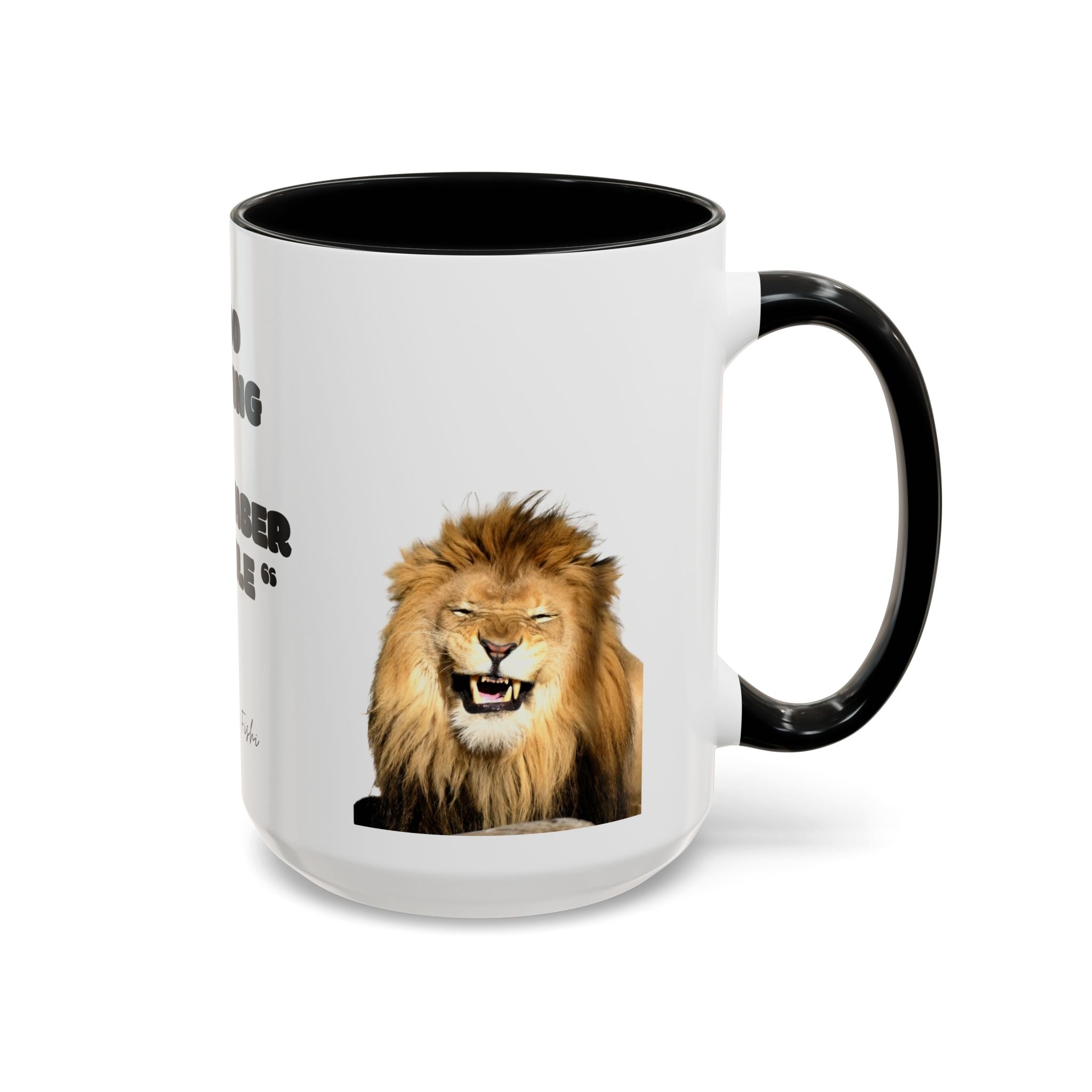 lion smile  Coffee Mug (11, 15oz)