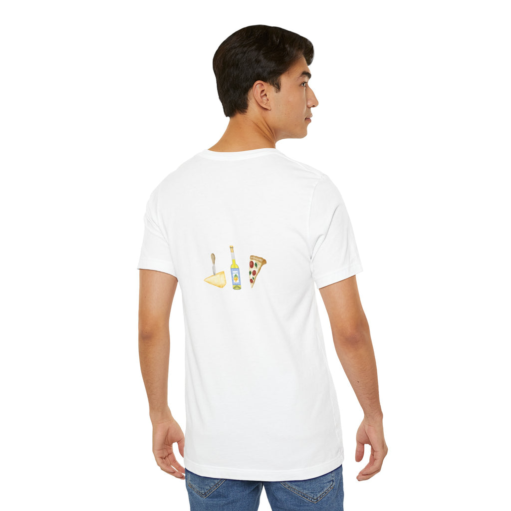 italian food Graphic Tee, Casual Summer Shirt, Marine Life T-Shirt, Gift for Sea Lovers,  high quality
