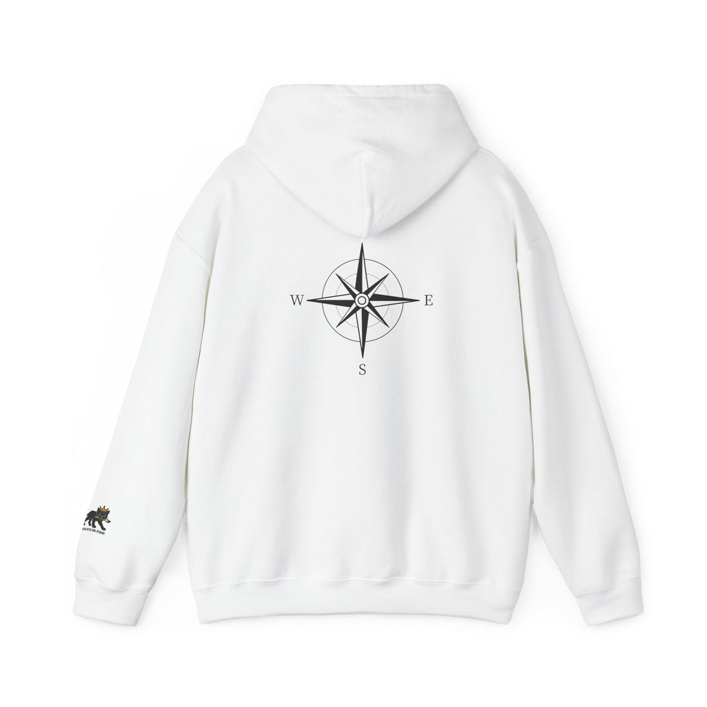 navigation  Hooded Sweatshirt, Unisex Casual Hoodie, Perfect Gift for Friends, Inspiring Apparel, Comfortable Daily Wear