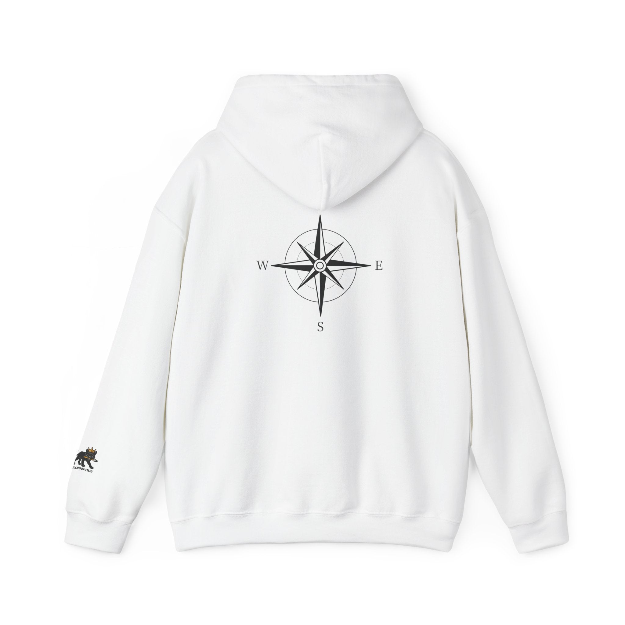 navigation  Hooded Sweatshirt, Unisex Casual Hoodie, Perfect Gift for Friends, Inspiring Apparel, Comfortable Daily Wear