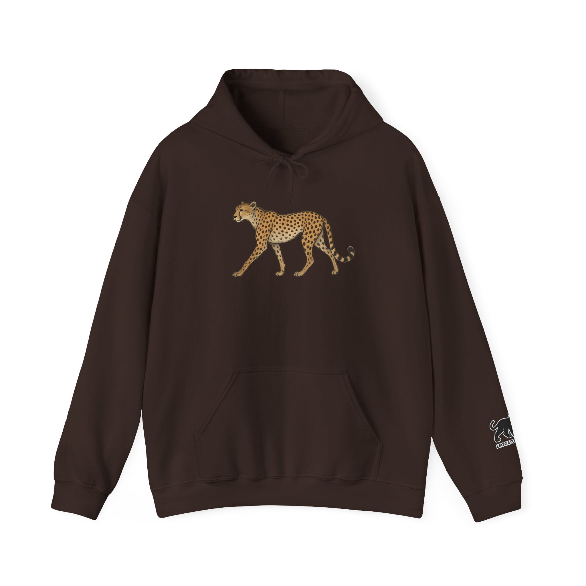 Unisex Hooded ' cheetah ' – LEOCATO DA FISHI