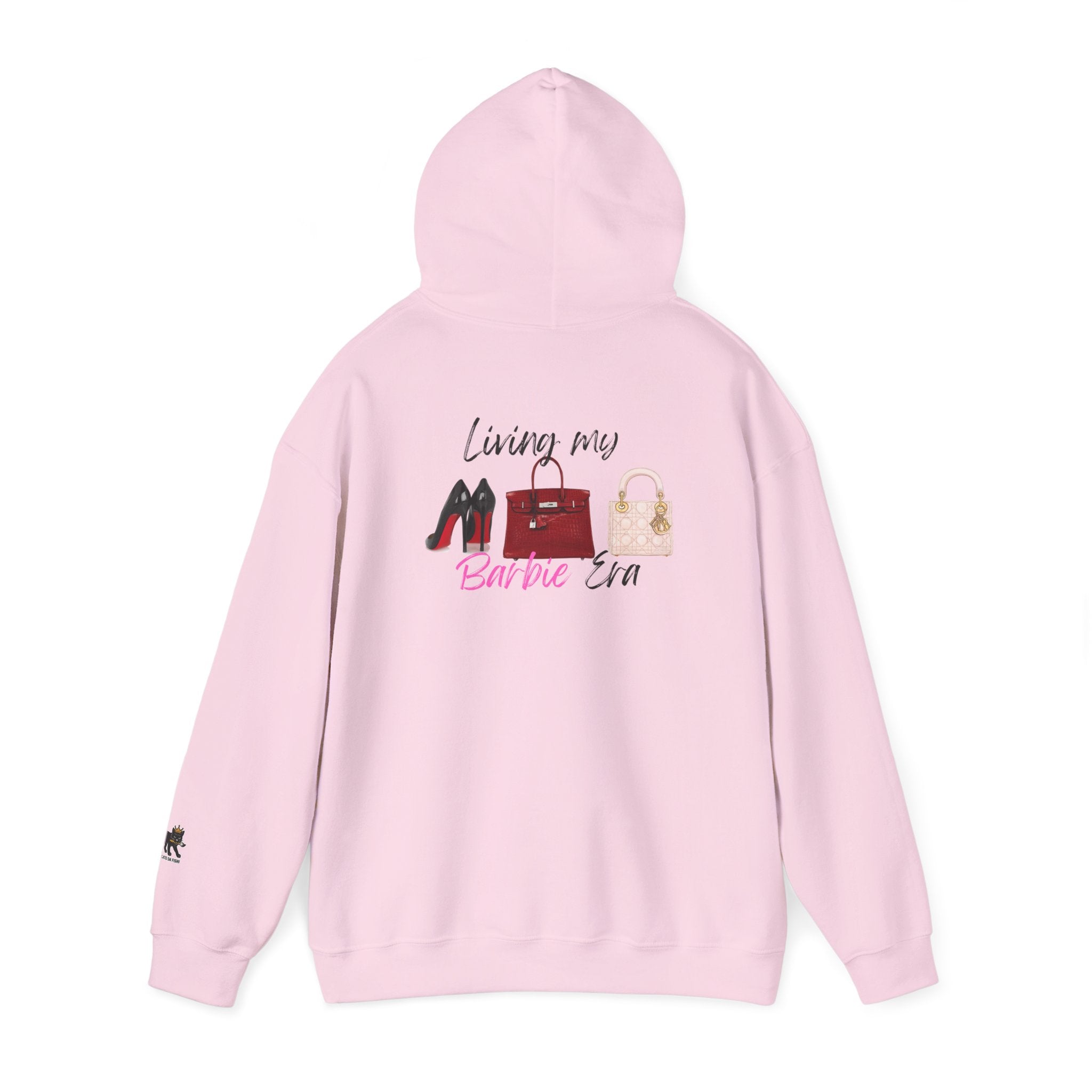 living my barbie era Hooded Sweatshirt,