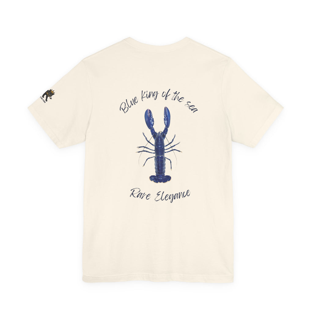 blue king of sea Lobster Graphic Tee, Casual Summer Shirt, Marine Life T-Shirt, Gift for Sea Lovers,  high quality