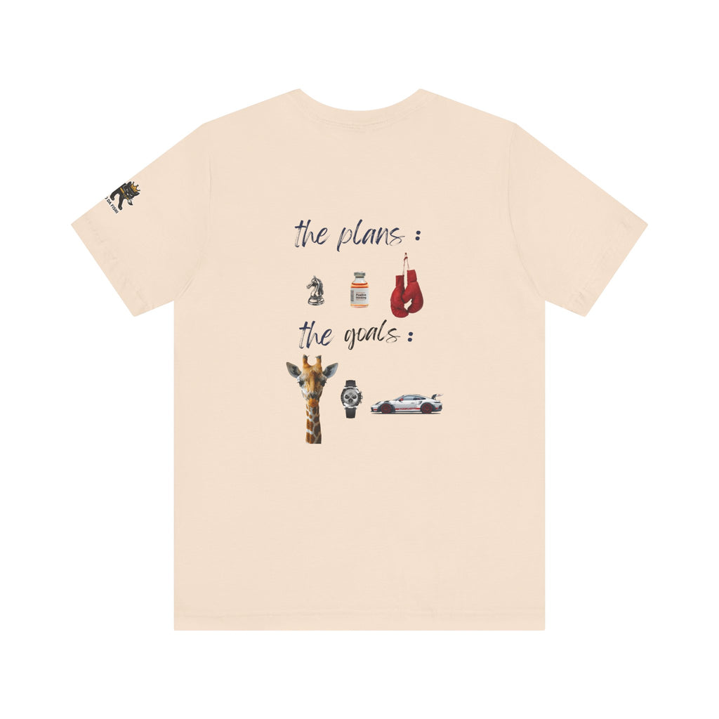 the plans ? the goals ?  Graphic Tee, Casual Summer Shirt, Marine Life T-Shirt, Gift for Sea Lovers,  high quality
