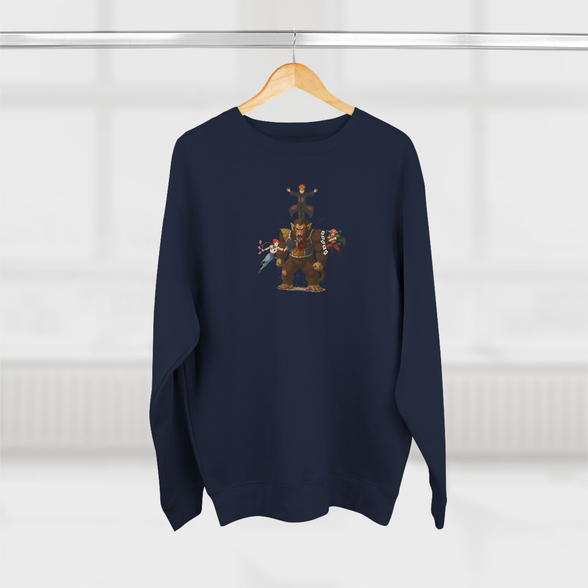 big fight Unisex Cartoon Sweatshirt with Fun Character Design, Graphic Sweatshirt for Fans, Cozy Gift for Birthdays, Casual Wear, Unique Apparel