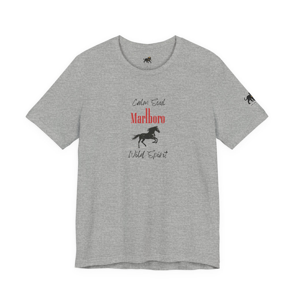 calm soul wild spirit Graphic Tee, Casual Summer Shirt, Marine Life T-Shirt, Gift for Sea Lovers,  high quality