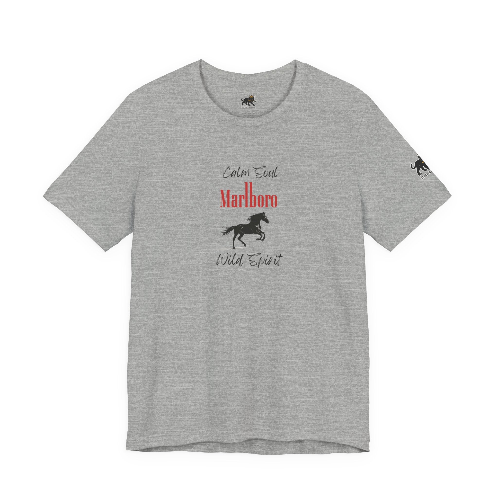 calm soul wild spirit Graphic Tee, Casual Summer Shirt, Marine Life T-Shirt, Gift for Sea Lovers,  high quality