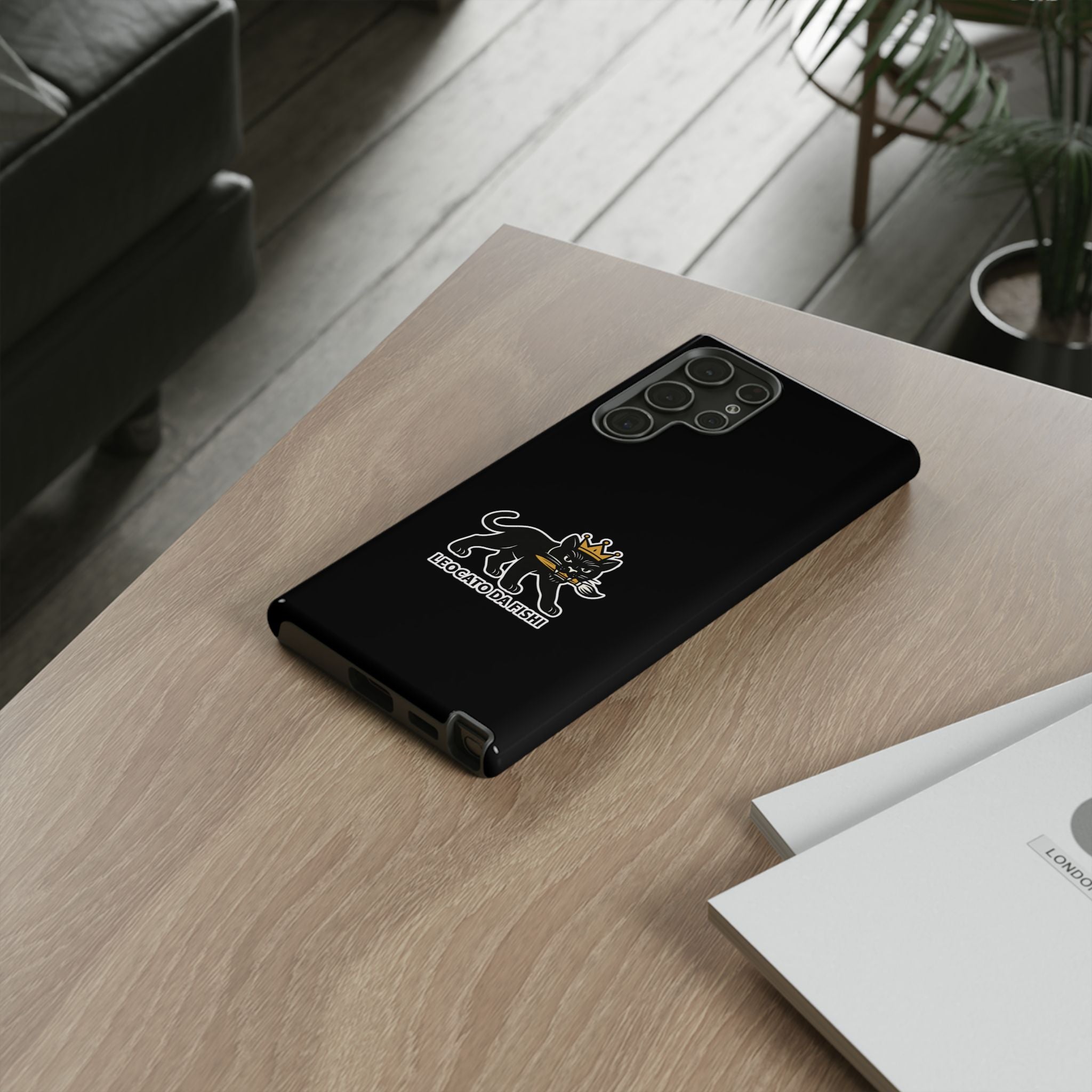 Tough Cases Phone Case, Unique Cat Design, Perfect for Animal Lovers, Gift for Birthdays, Fun Accessory for Everyday Use